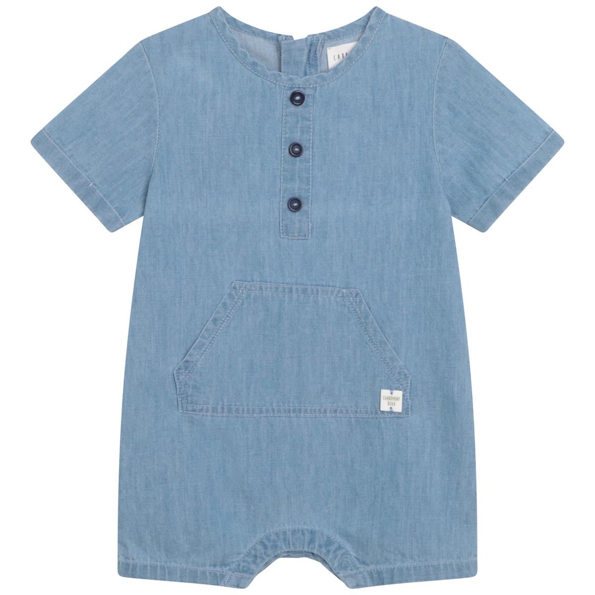 Boys Blue Babysuit