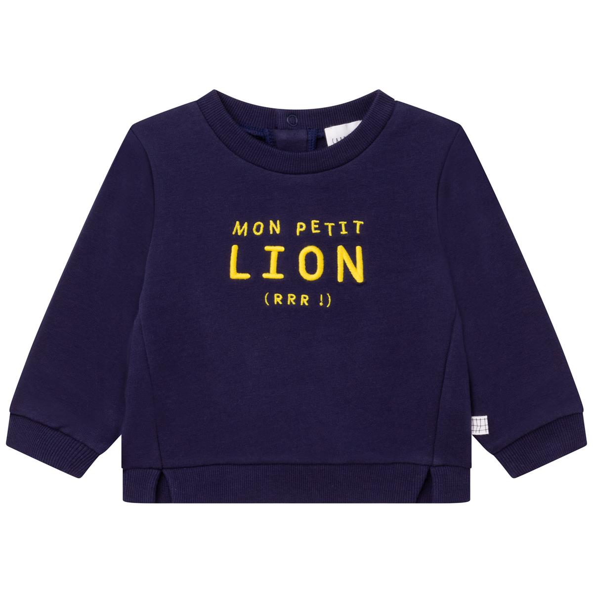 Sweat-shirt Marine Bébé Garçon et Fille
