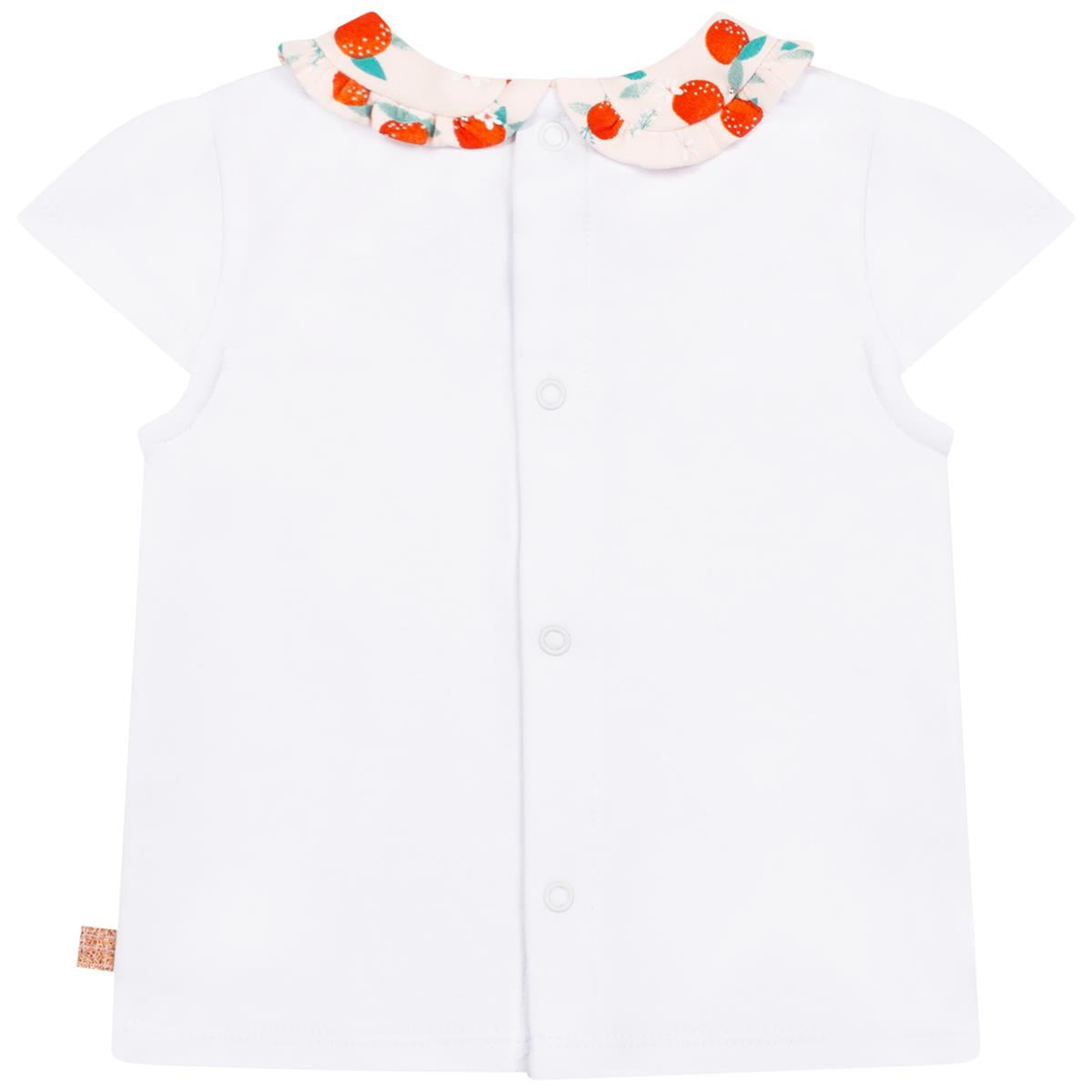 T-shirts blancs pour bébés garçons et filles