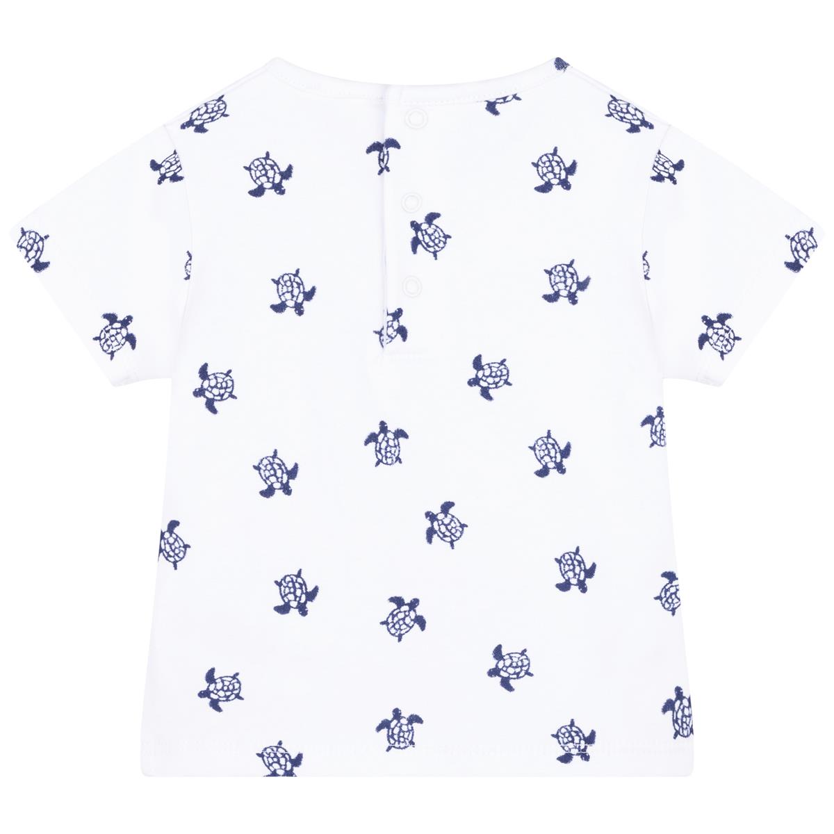 T-shirts blancs pour bébés garçons et filles