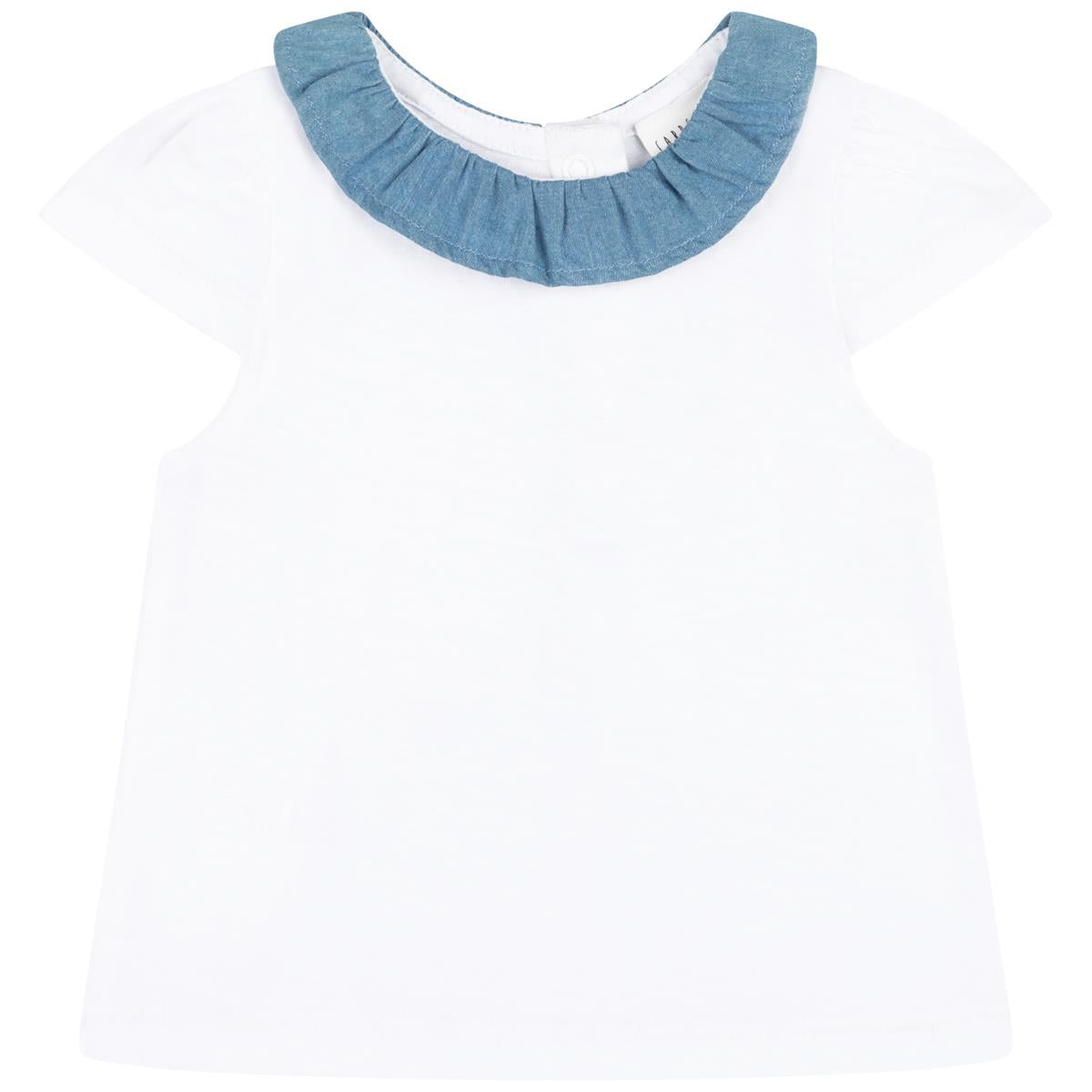 T-shirts blancs pour bébés garçons et filles