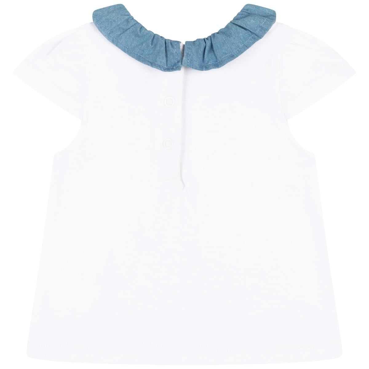 T-shirts blancs pour bébés garçons et filles