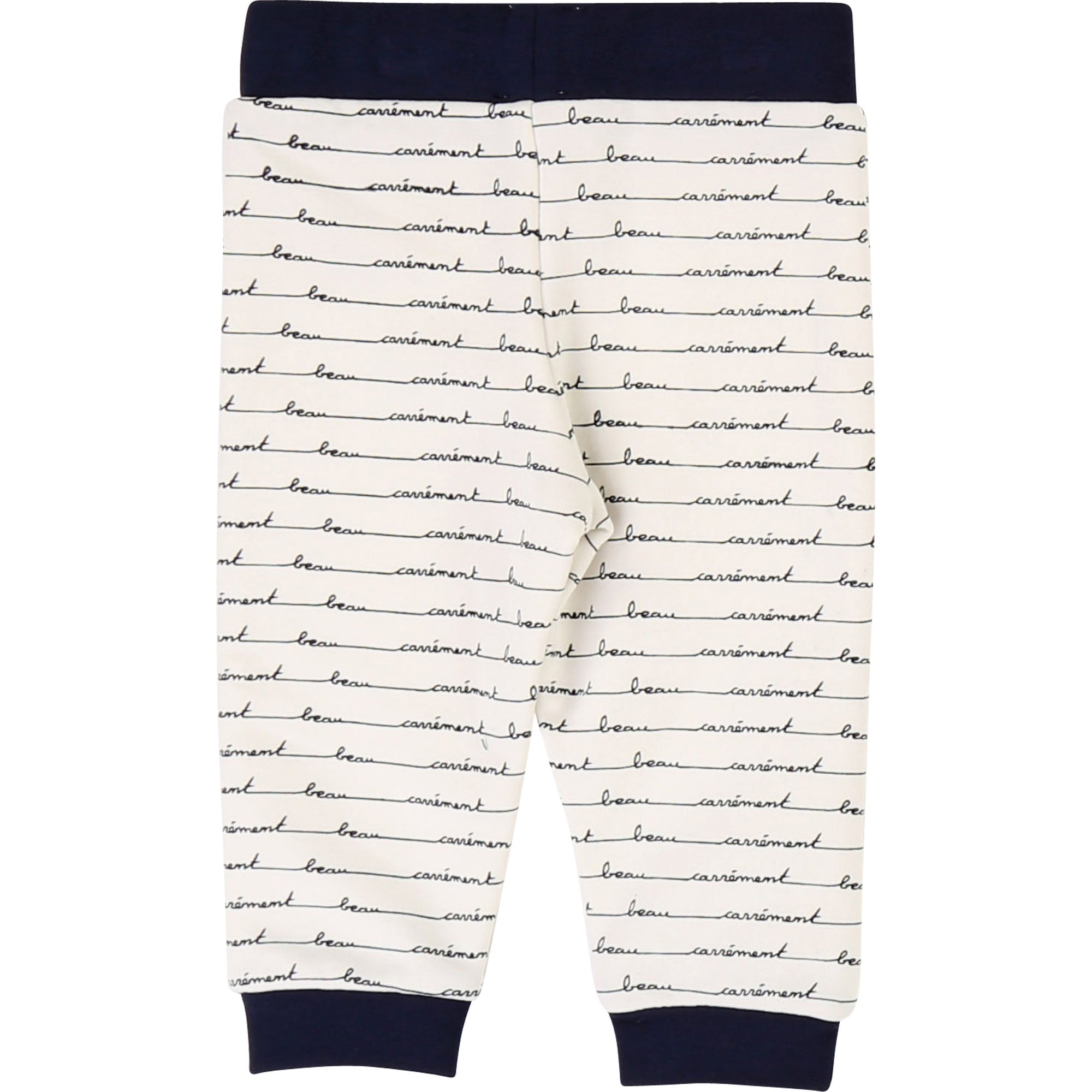 Baby Boys Blue & White Pattern Cotton Set