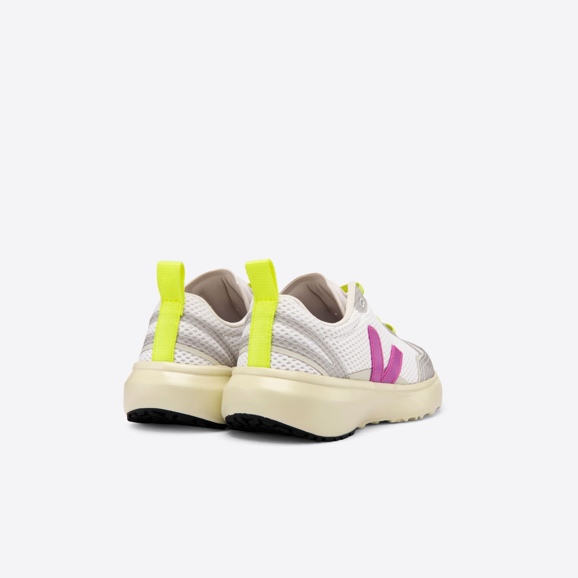 Boys & Girls White "CANARY ALVEOMESH" Shoes