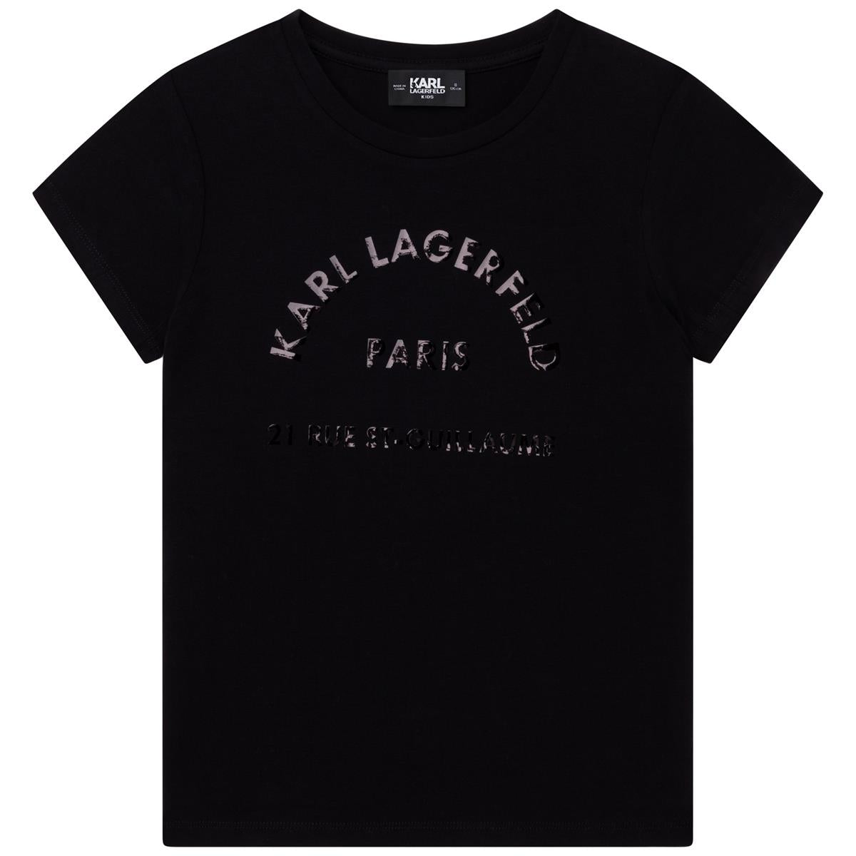 Boy & Girls Black T-Shirts