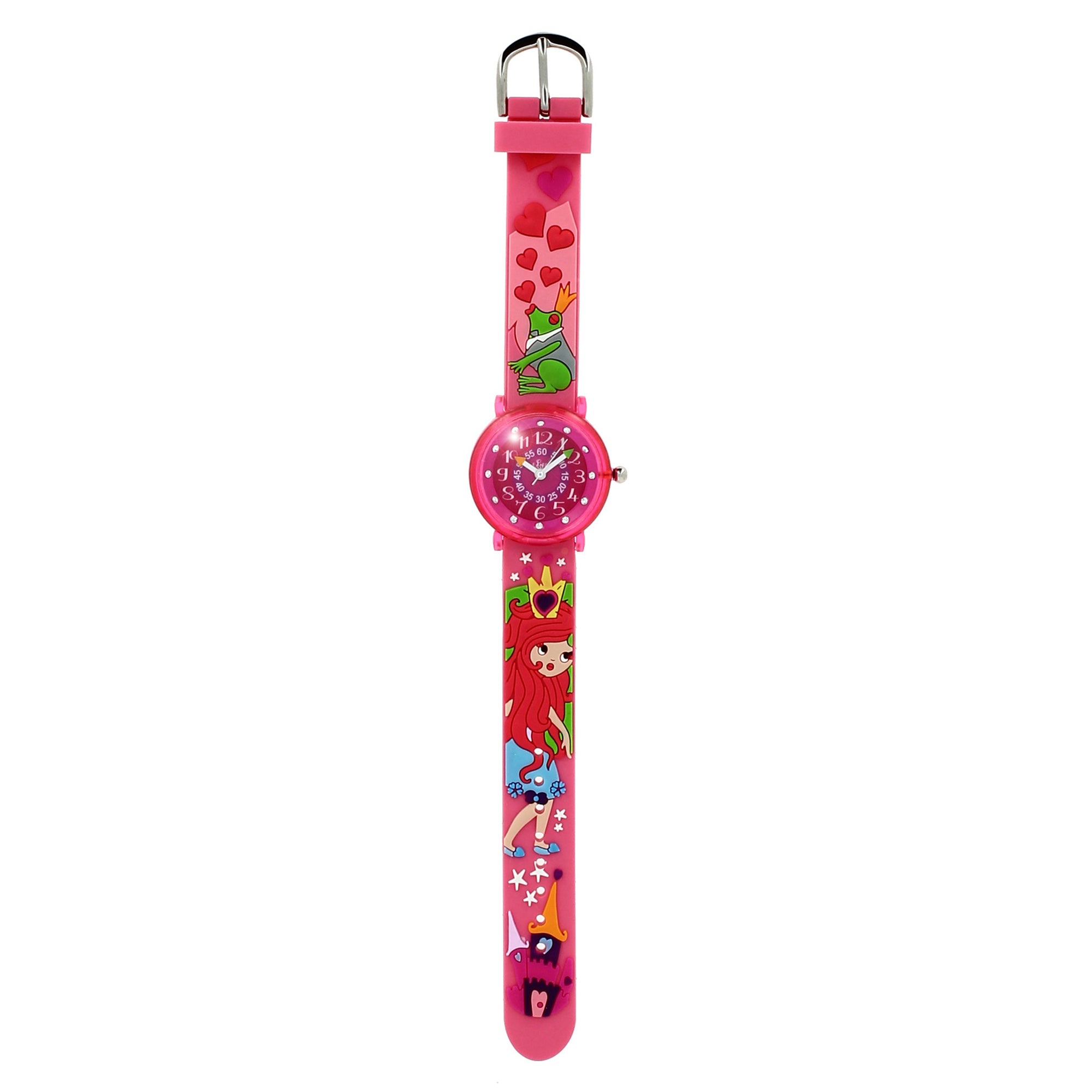 Girls Pink Girls Watch（6-9Y）
