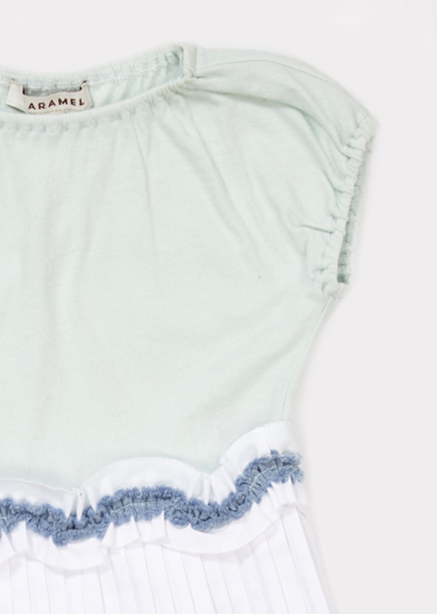 Baby Girls Light Mint Cotton Jersey T-shirt