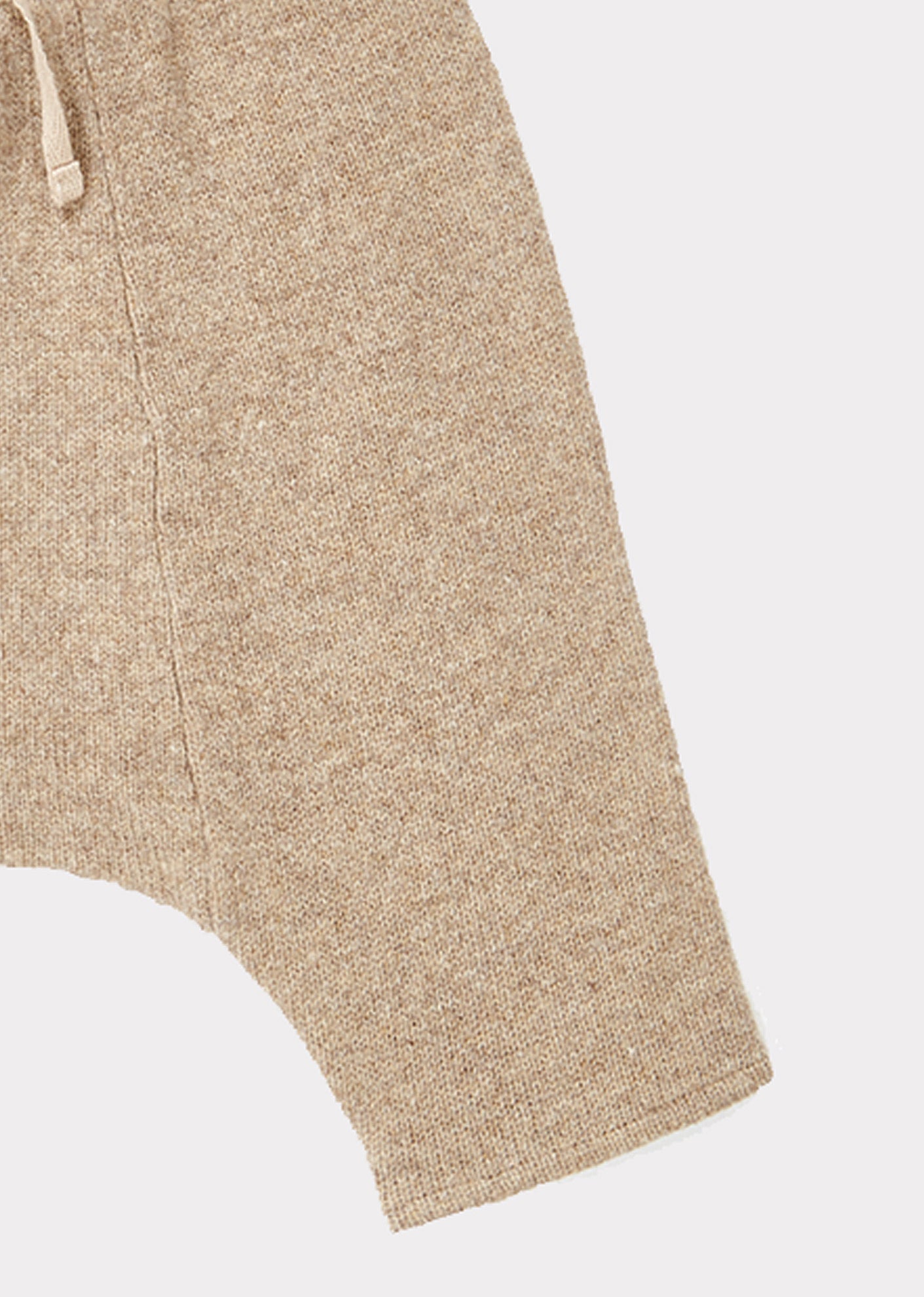 Baby Boys & Girls Khaki Wool Trousers