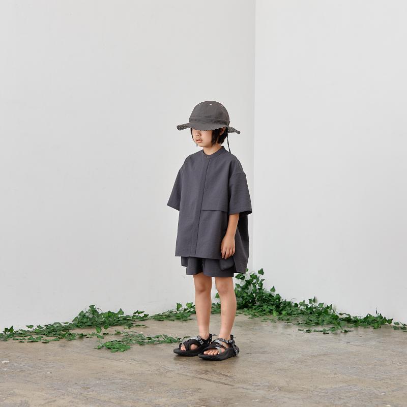 Boys & Girls Charcoal Shorts