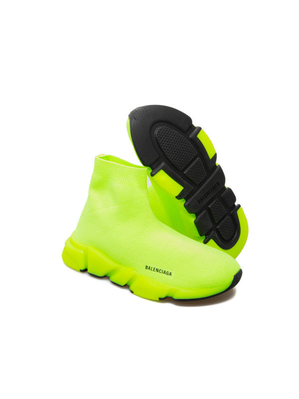 Boys & Girls Fluo Yellow Sneakers