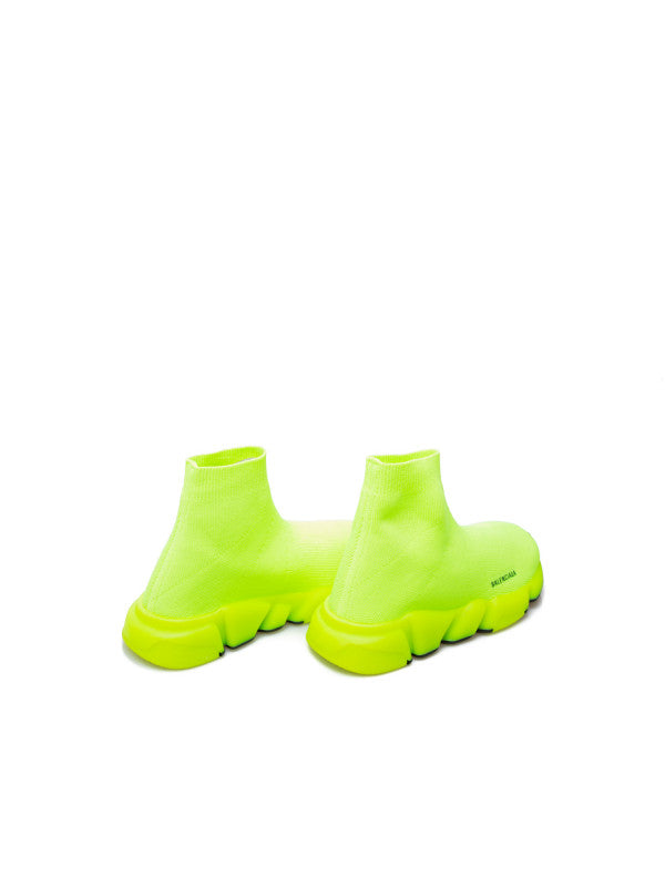 Boys & Girls Fluo Yellow Sneakers