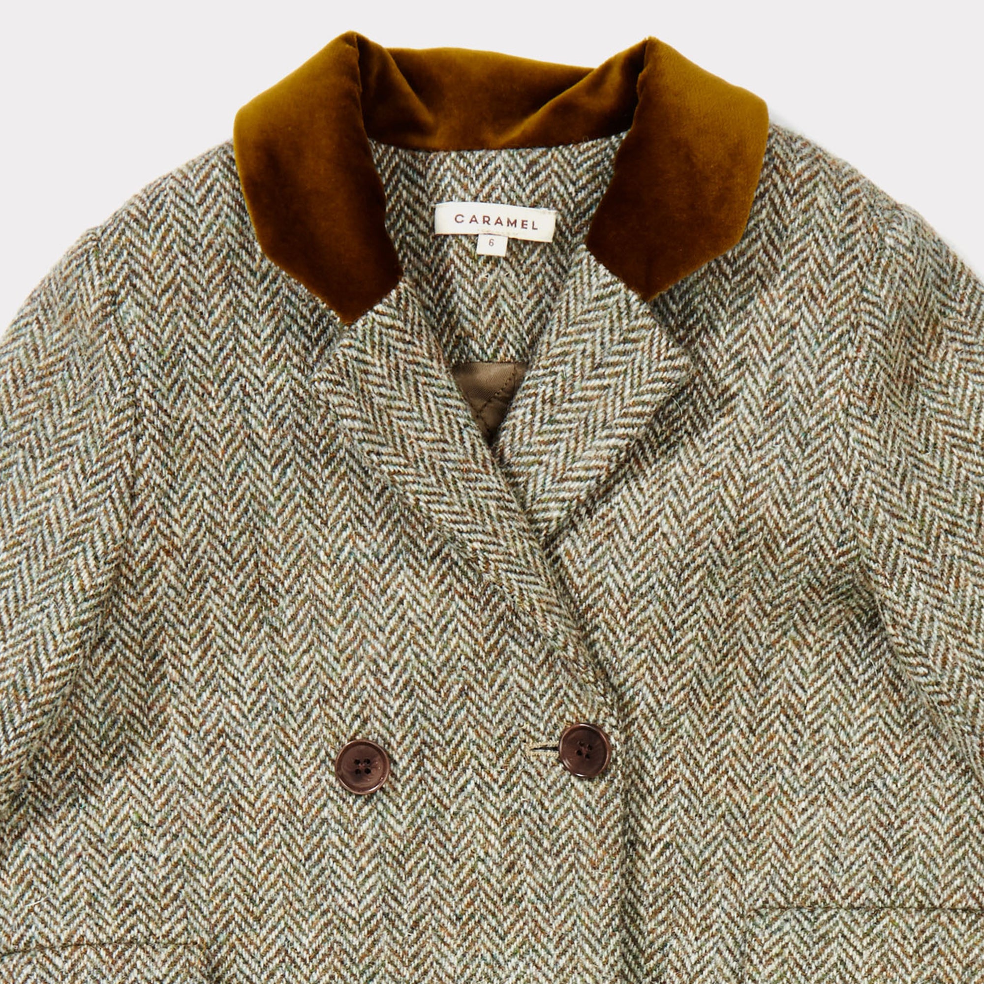 Boys & Girls Wool Woven Coat