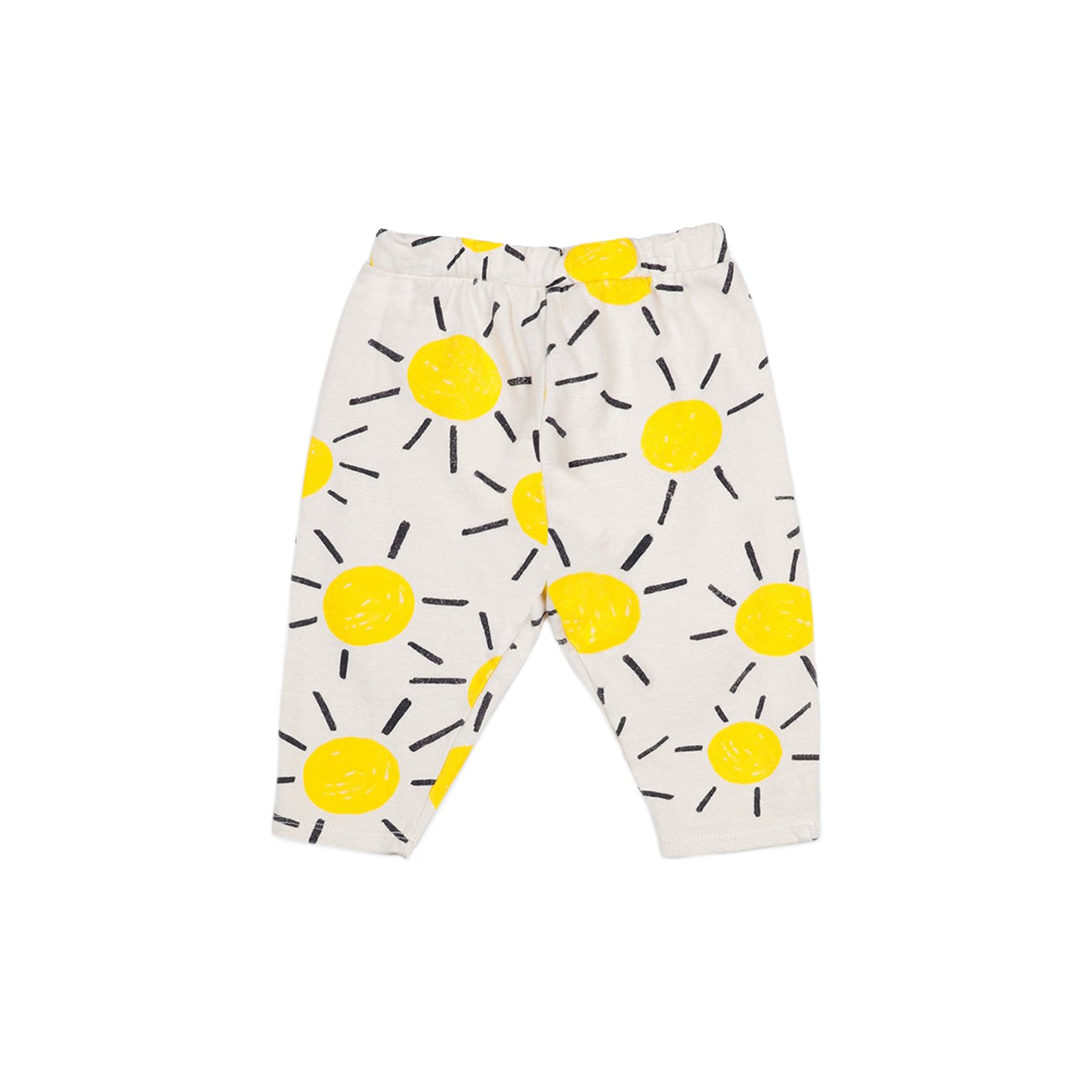 Pantalon léger blanc en coton pour bébés filles