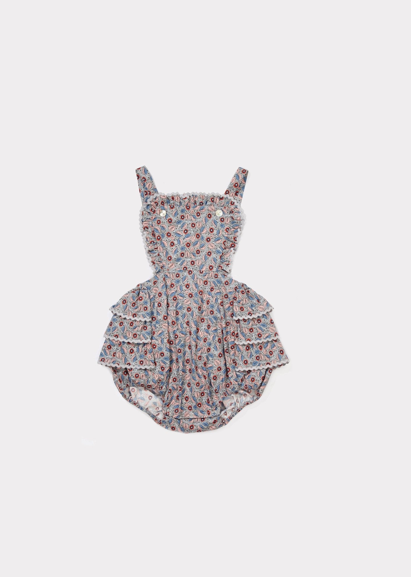 Baby Girls Liberty Bramble Cotton Woven Romper