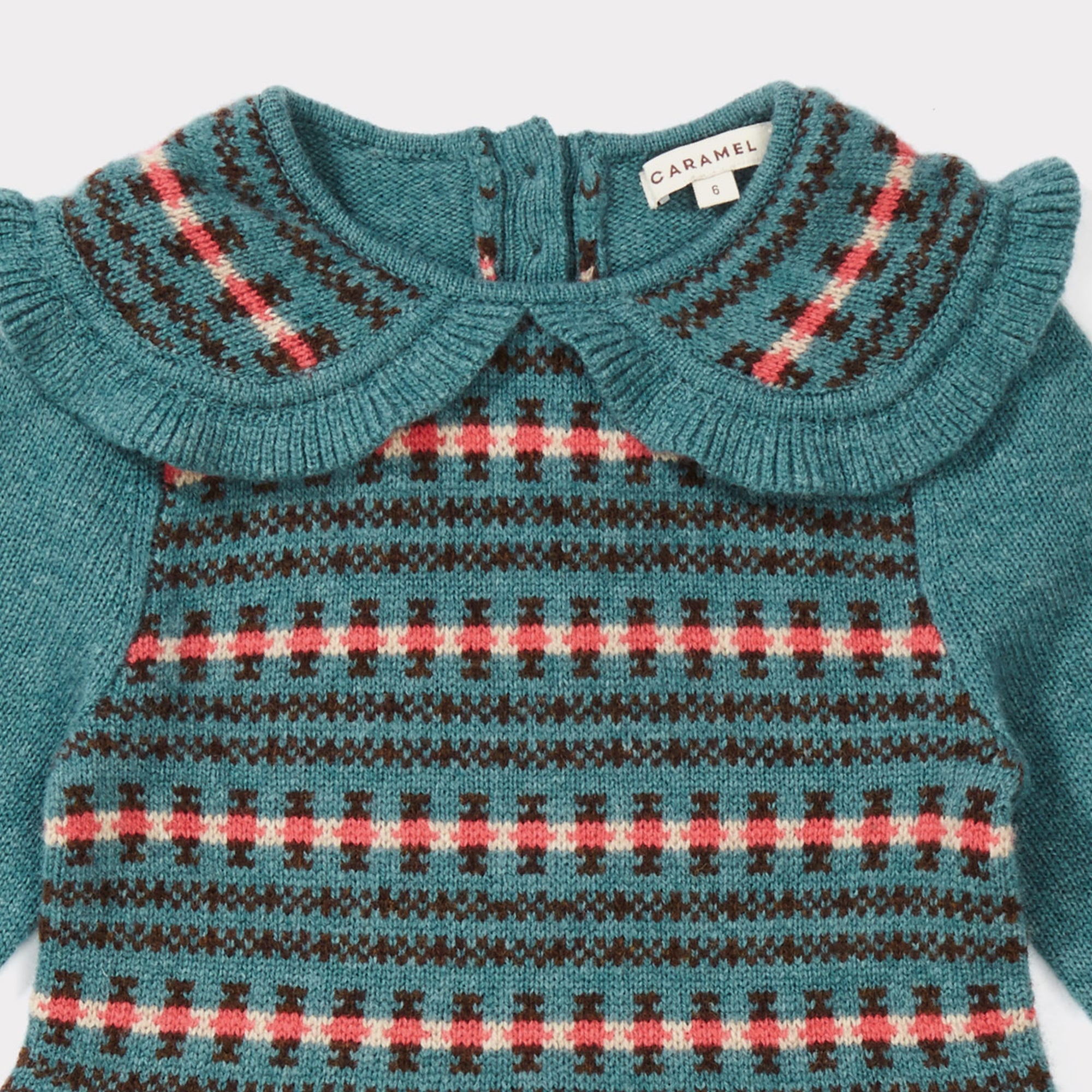 Girls Duck Egg Blue Dress