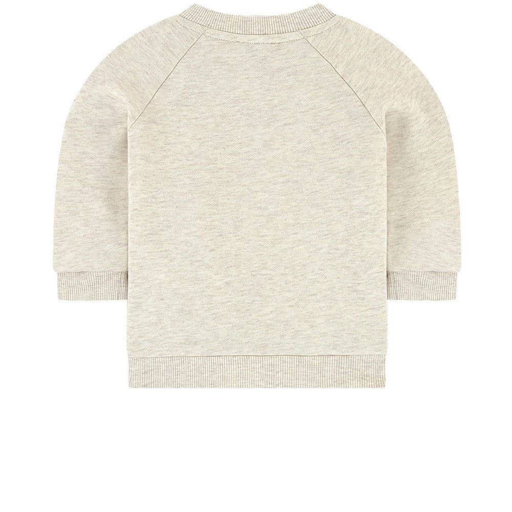 Sweat-shirt Chiné Beige Bébé Fille