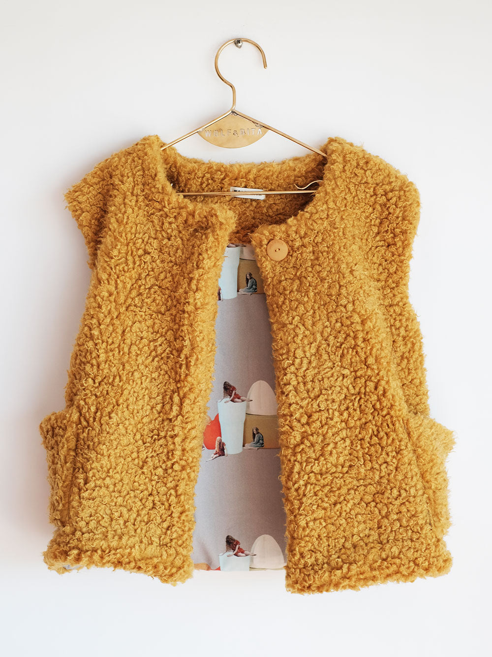 Boys & Girls Yellow  "CELIA"  Vest