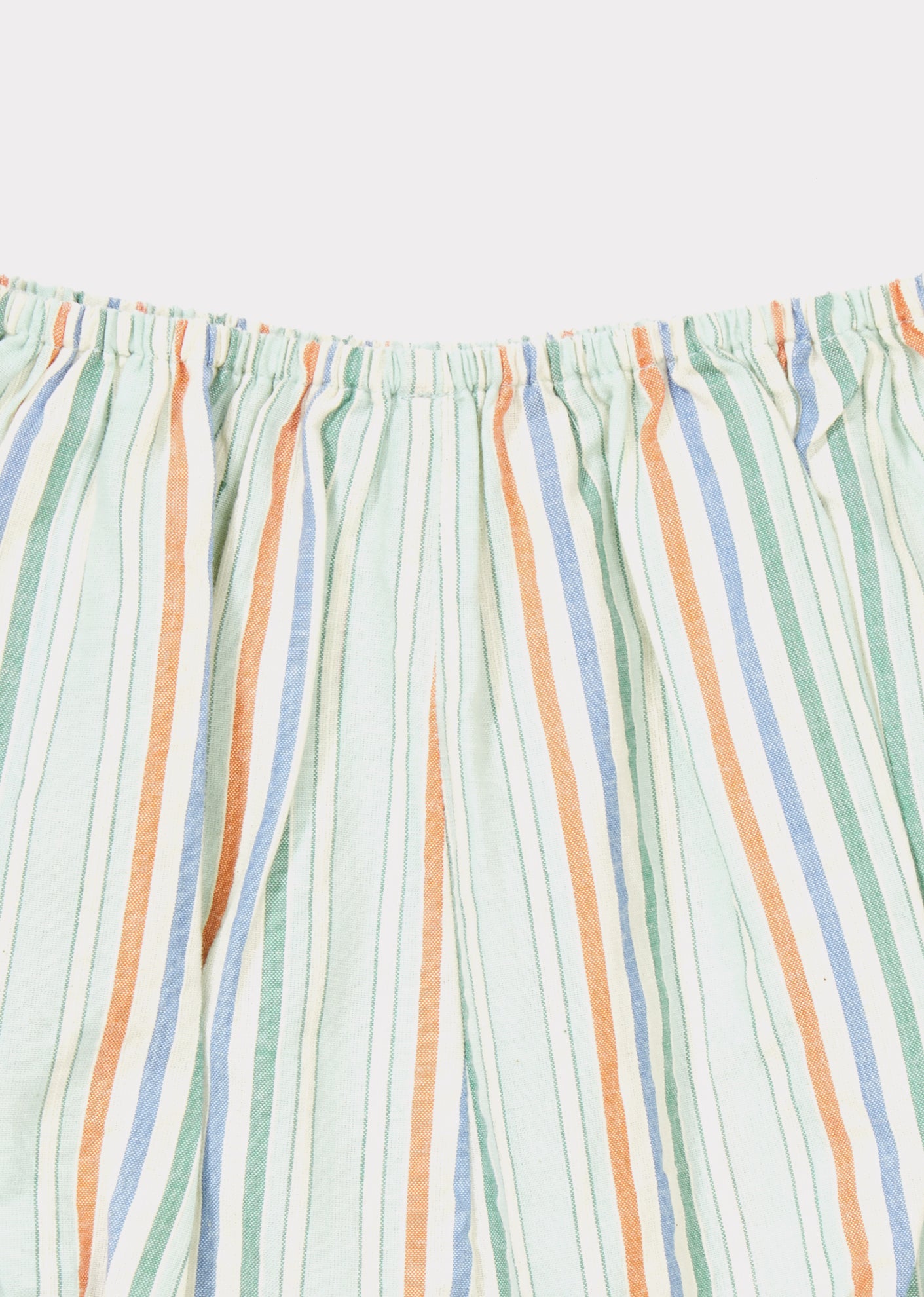 Baby Multi Stripe Cotton Woven Bloomer