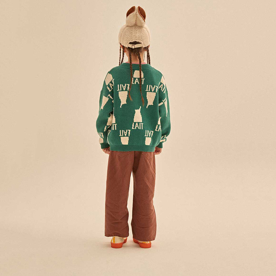 Boys & Girls Green Cardigan