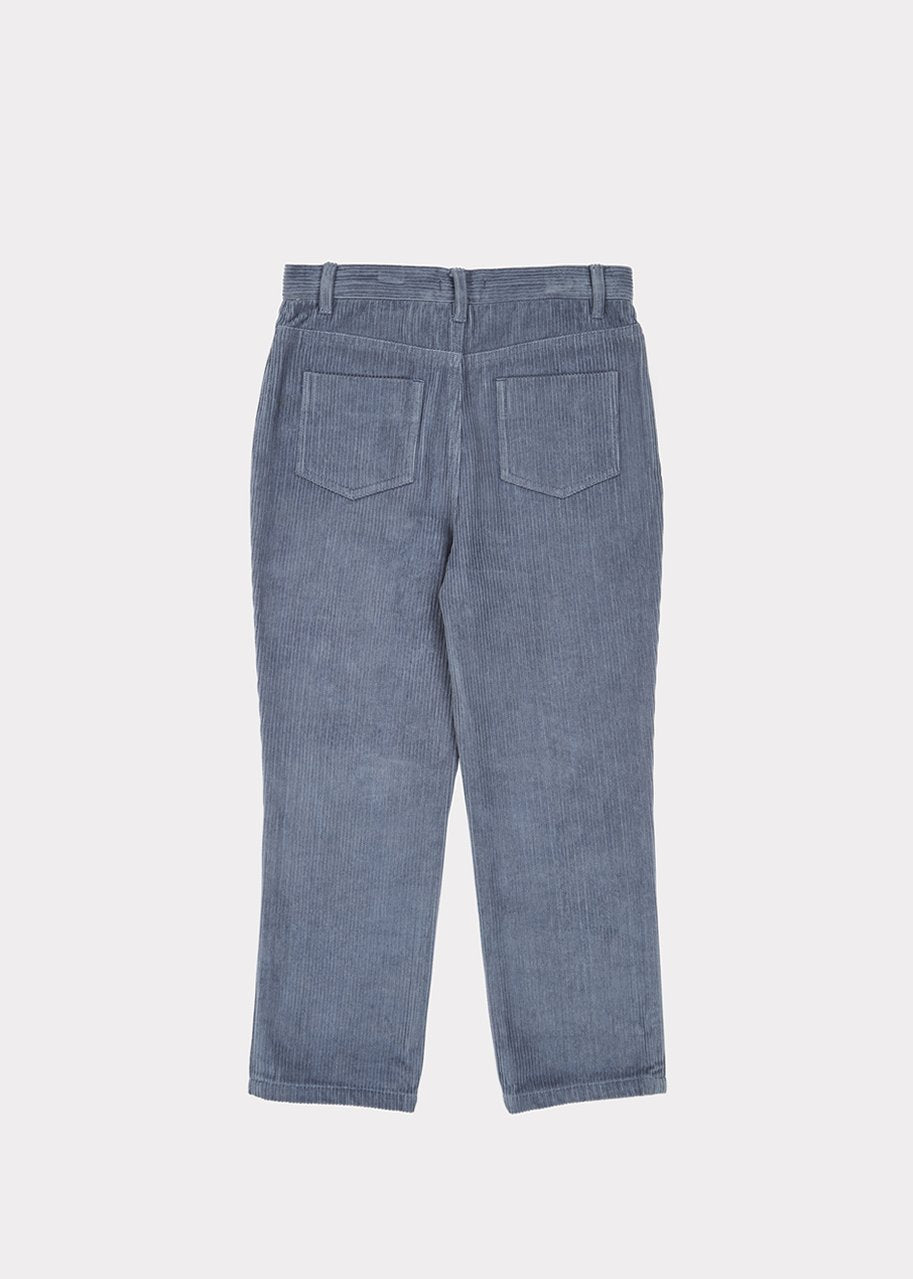 Boys & Girls Steel Blue Crow Trousers