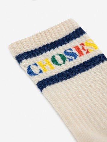 Boys & Girls White Cotton Socks