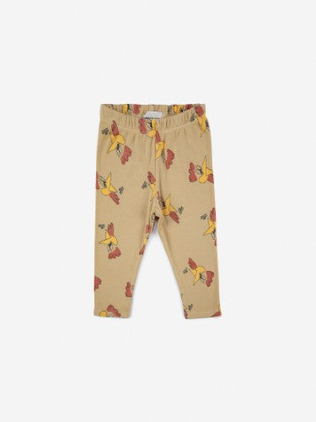 Baby Boys & Girls Beige Leggings