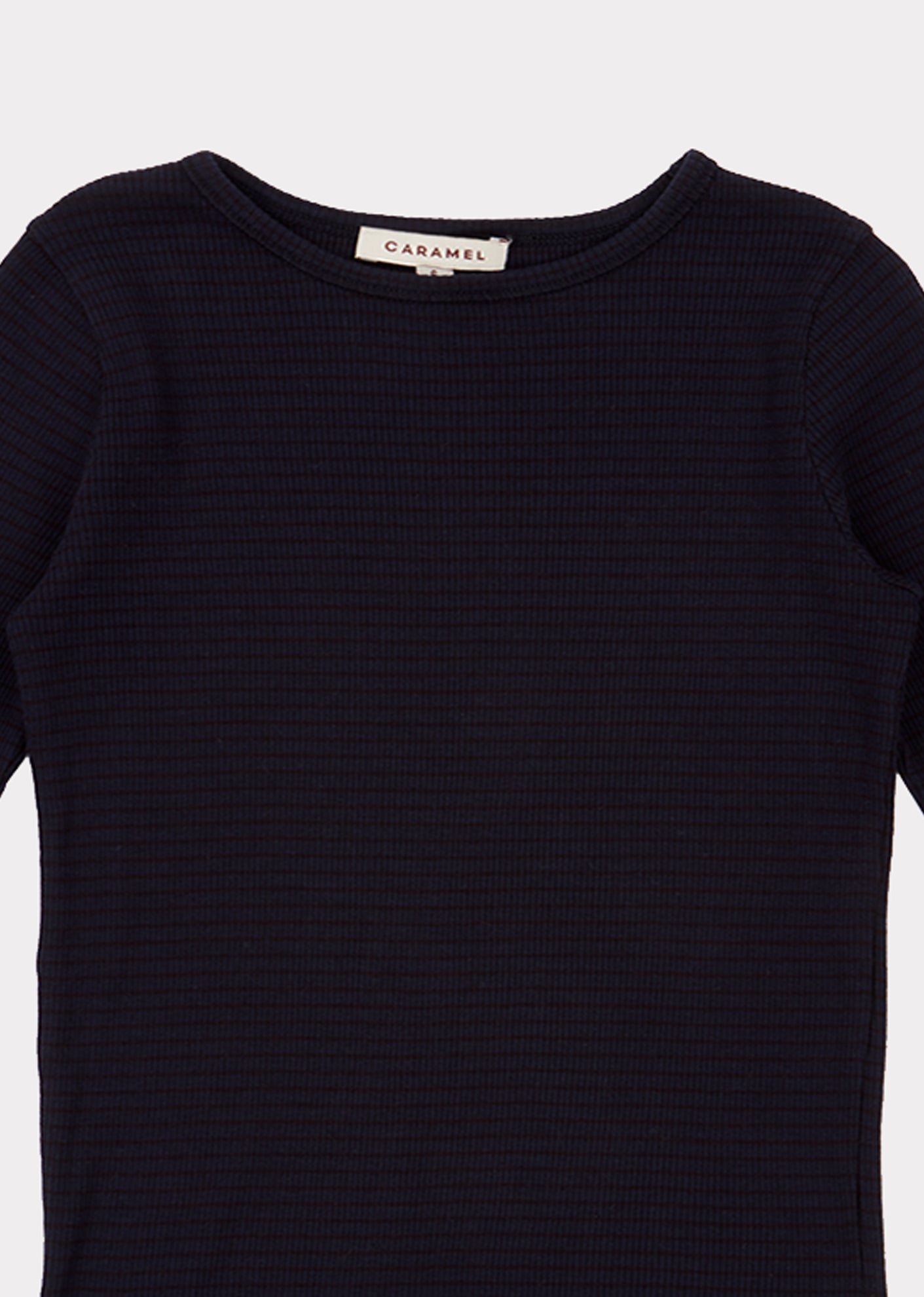 Boys & Girls Navy Striped Cotton Top