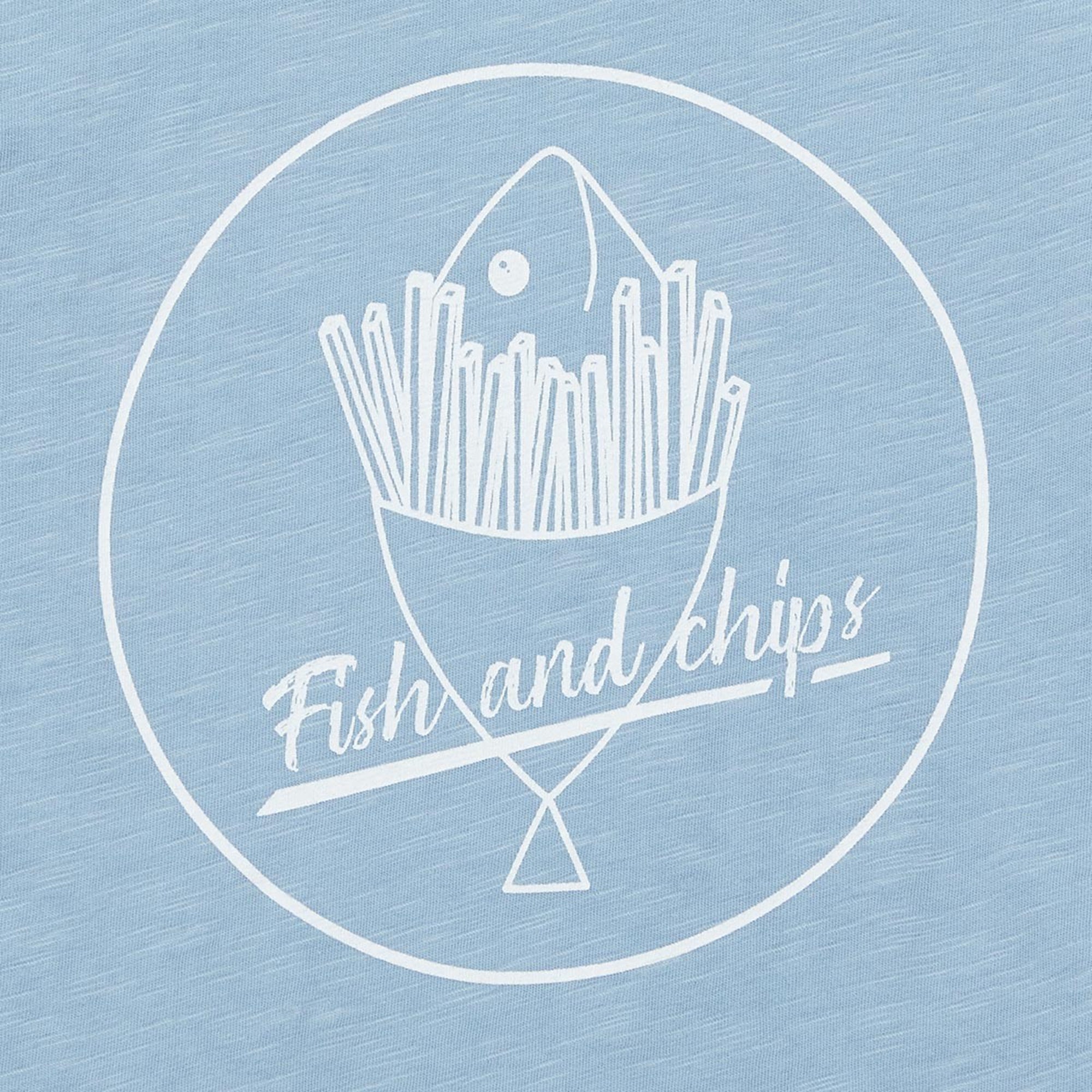 Boys Blue Organic Cotton T-shirt