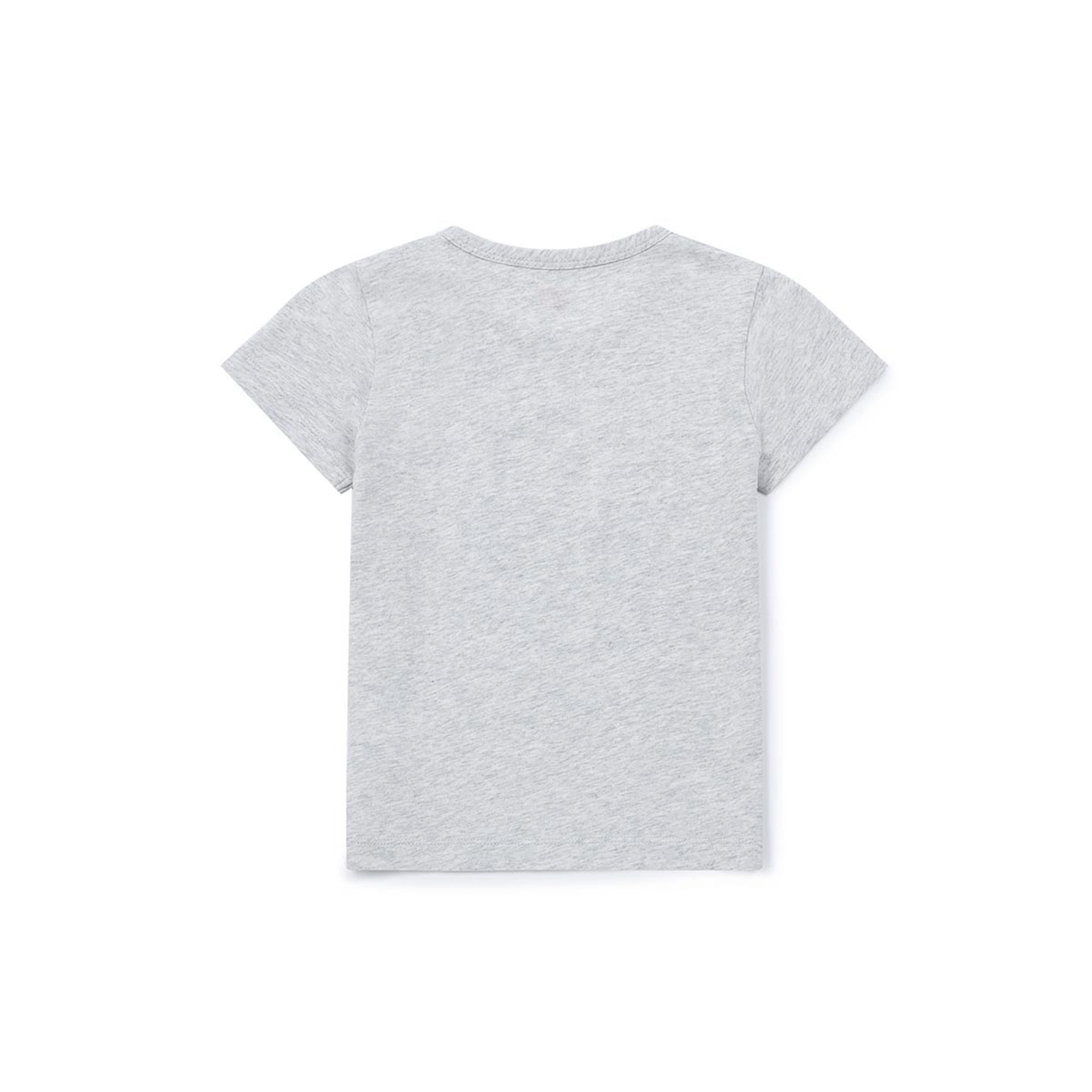 Boys Grey Cotton T-shirt