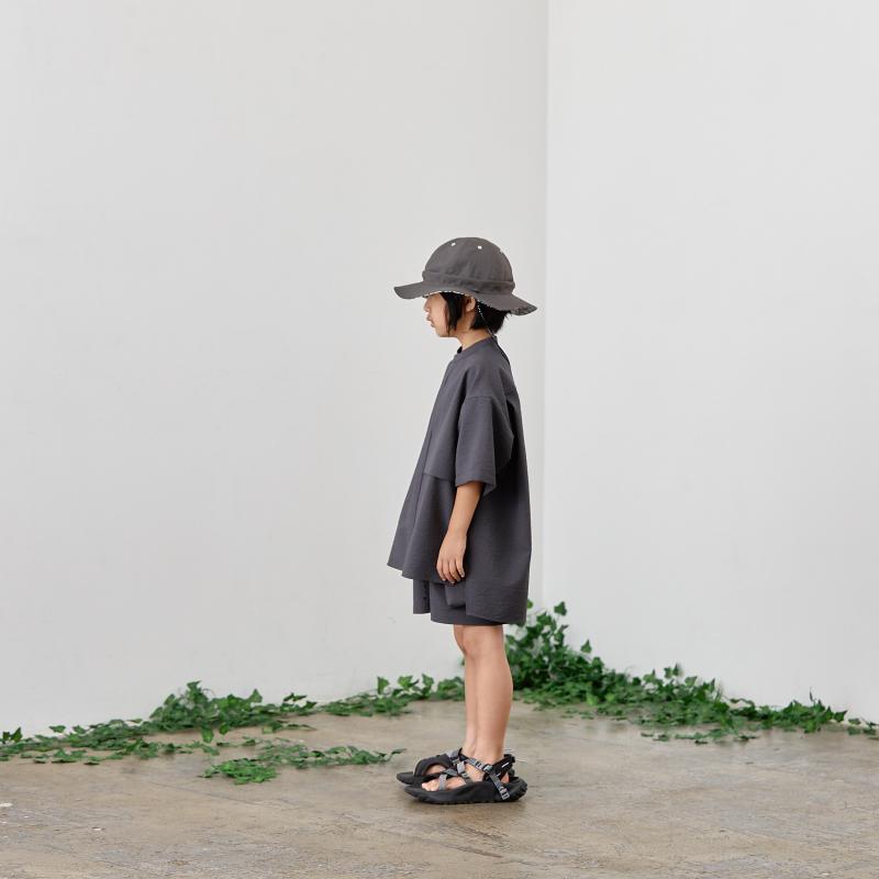 Boys & Girls Charcoal Shorts