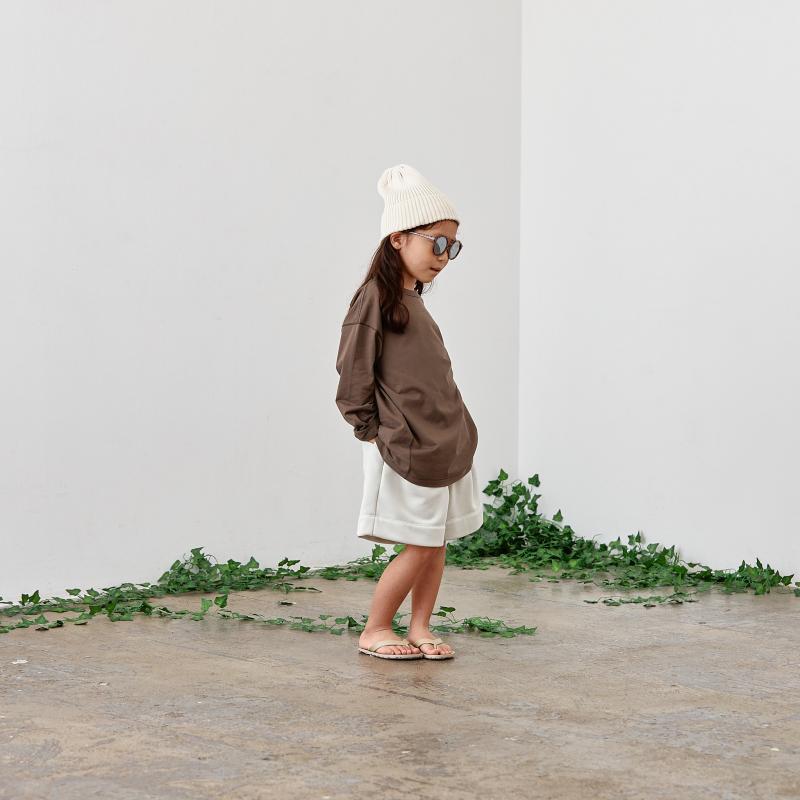 Boys & Girls White Knit Hat