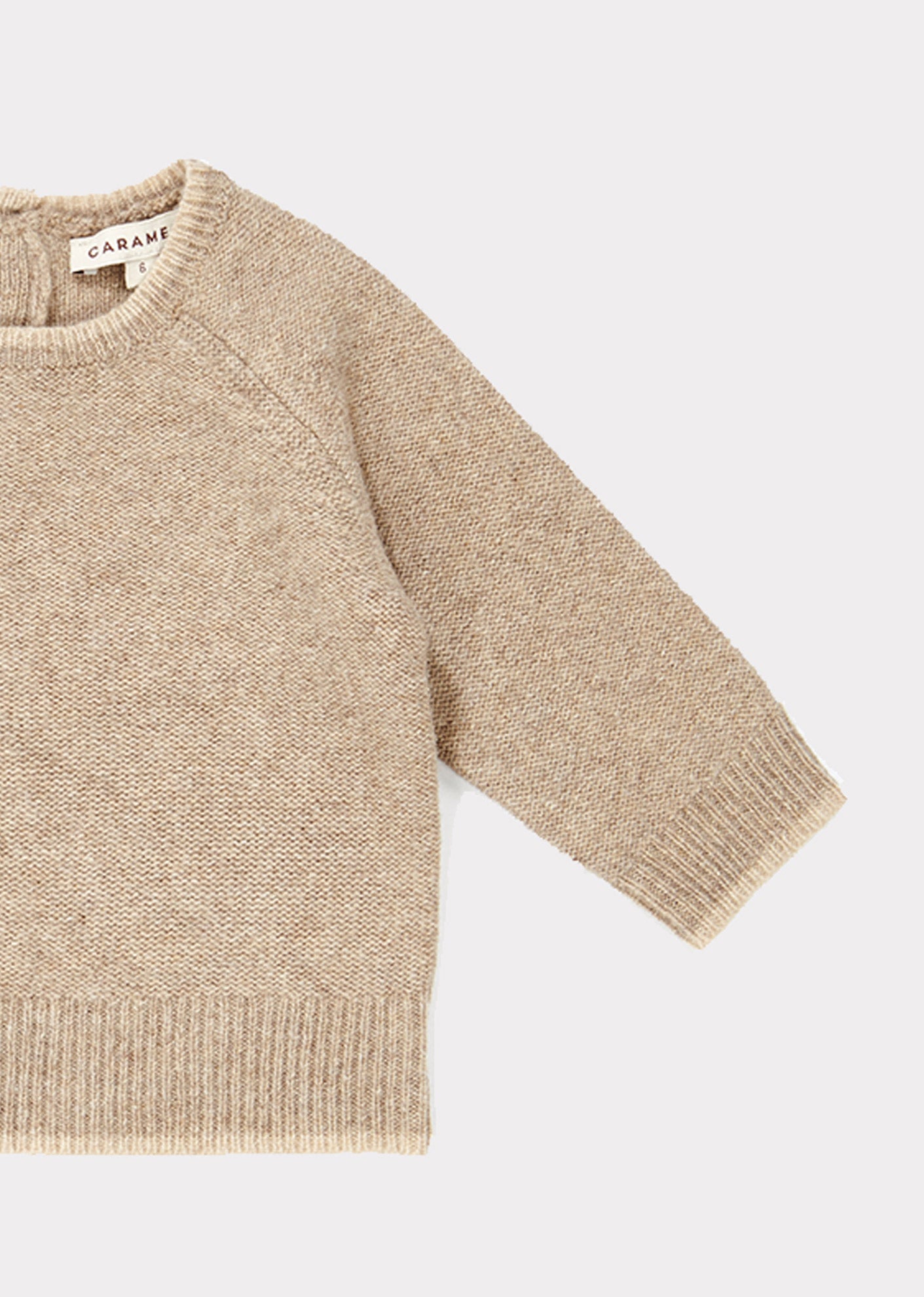 Baby Boys khaki Wool Sweater