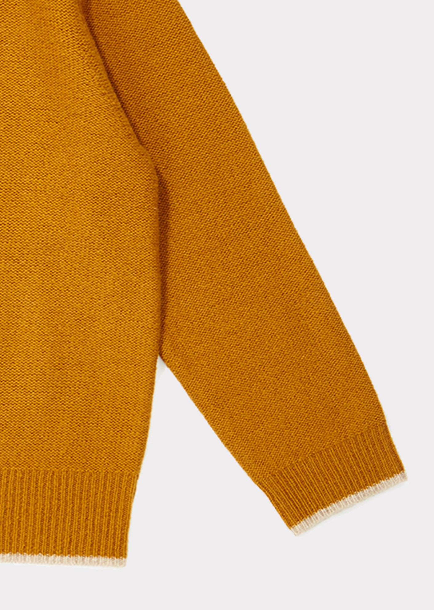 Boys & Girls Yellow Wool Sweater