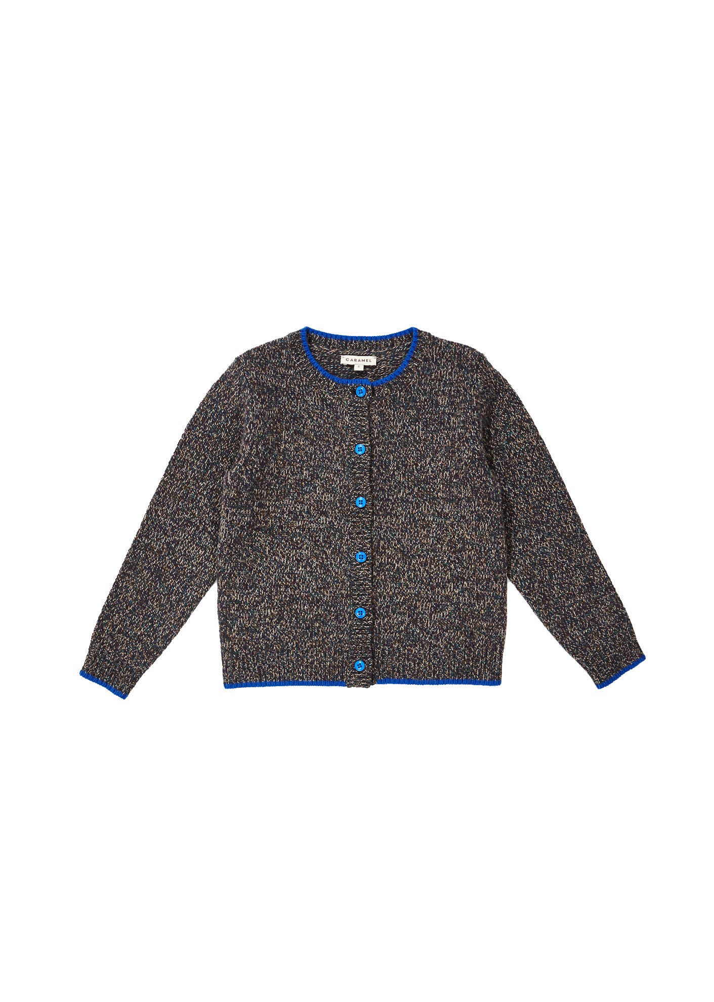 Boys & Girls Dark Grey Wool Cardigan