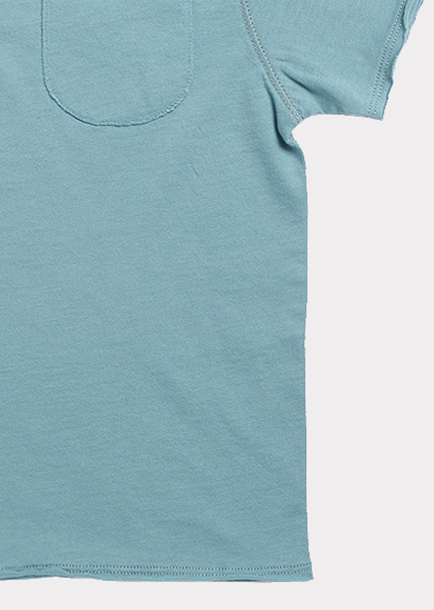 Boys & Girls Blue Cotton T-shirt