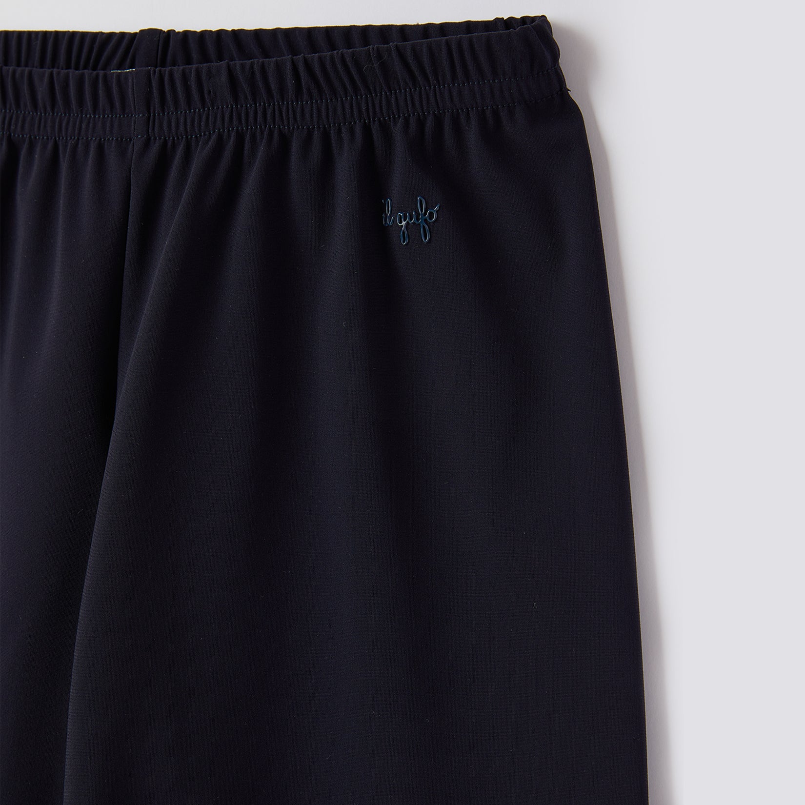 Pantalon bleu logo fille