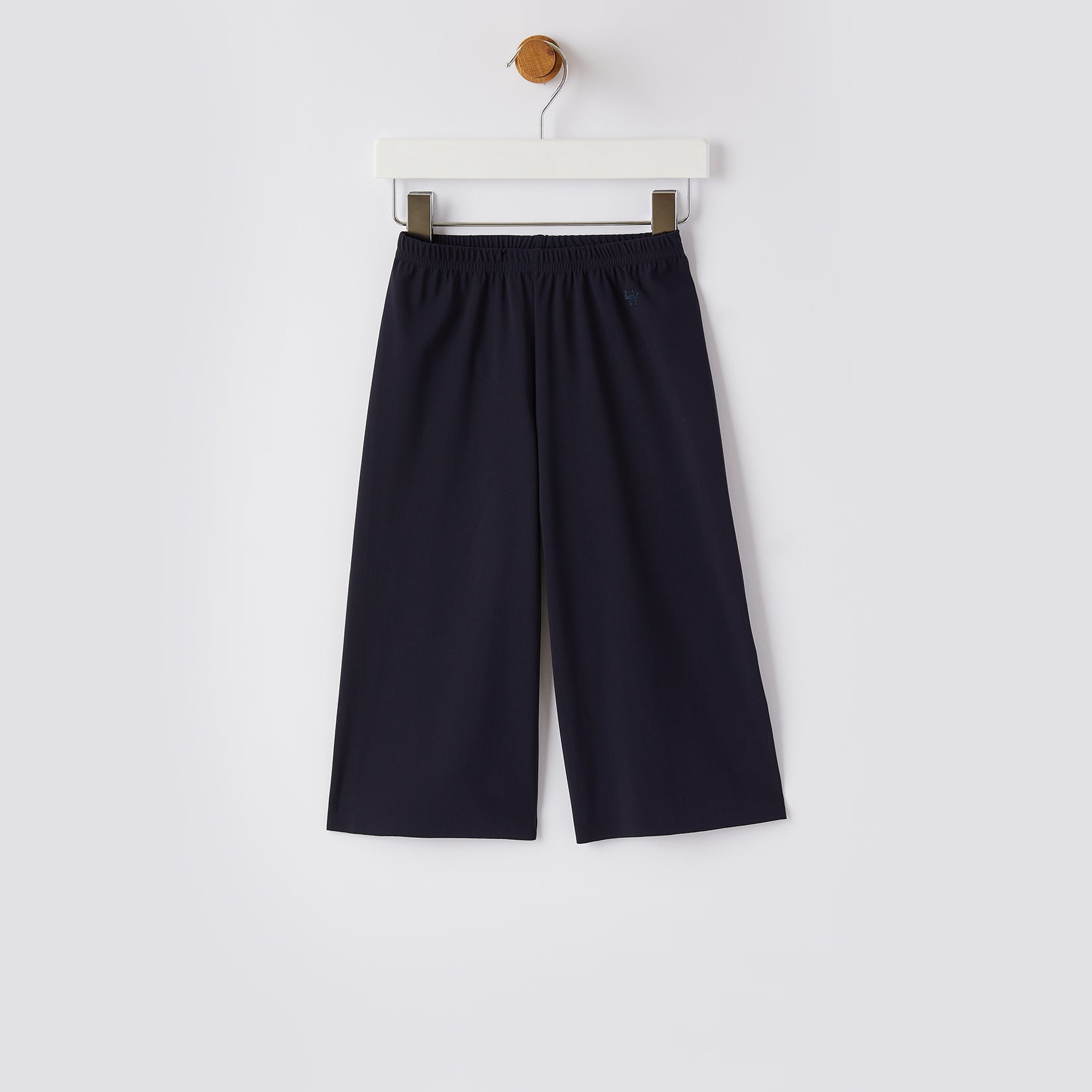 Pantalon bleu logo fille