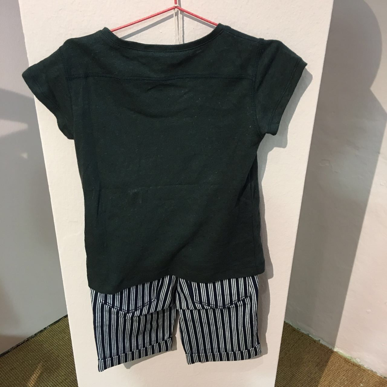 Boys Dark Green Jersey T-shirt