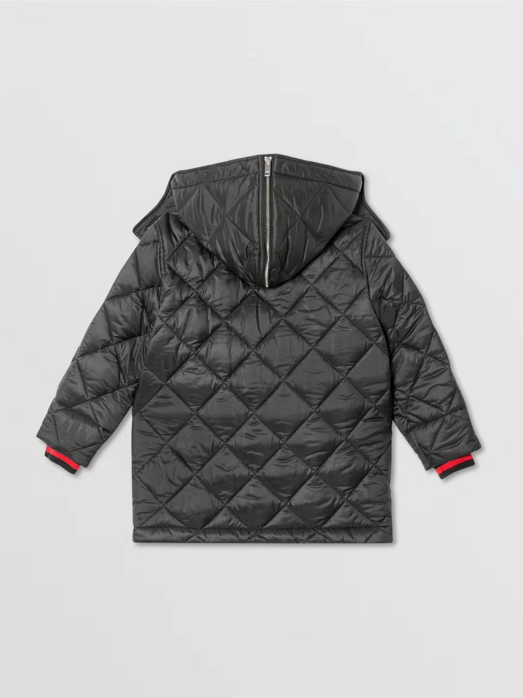 Boys Black Padded Down Jacket