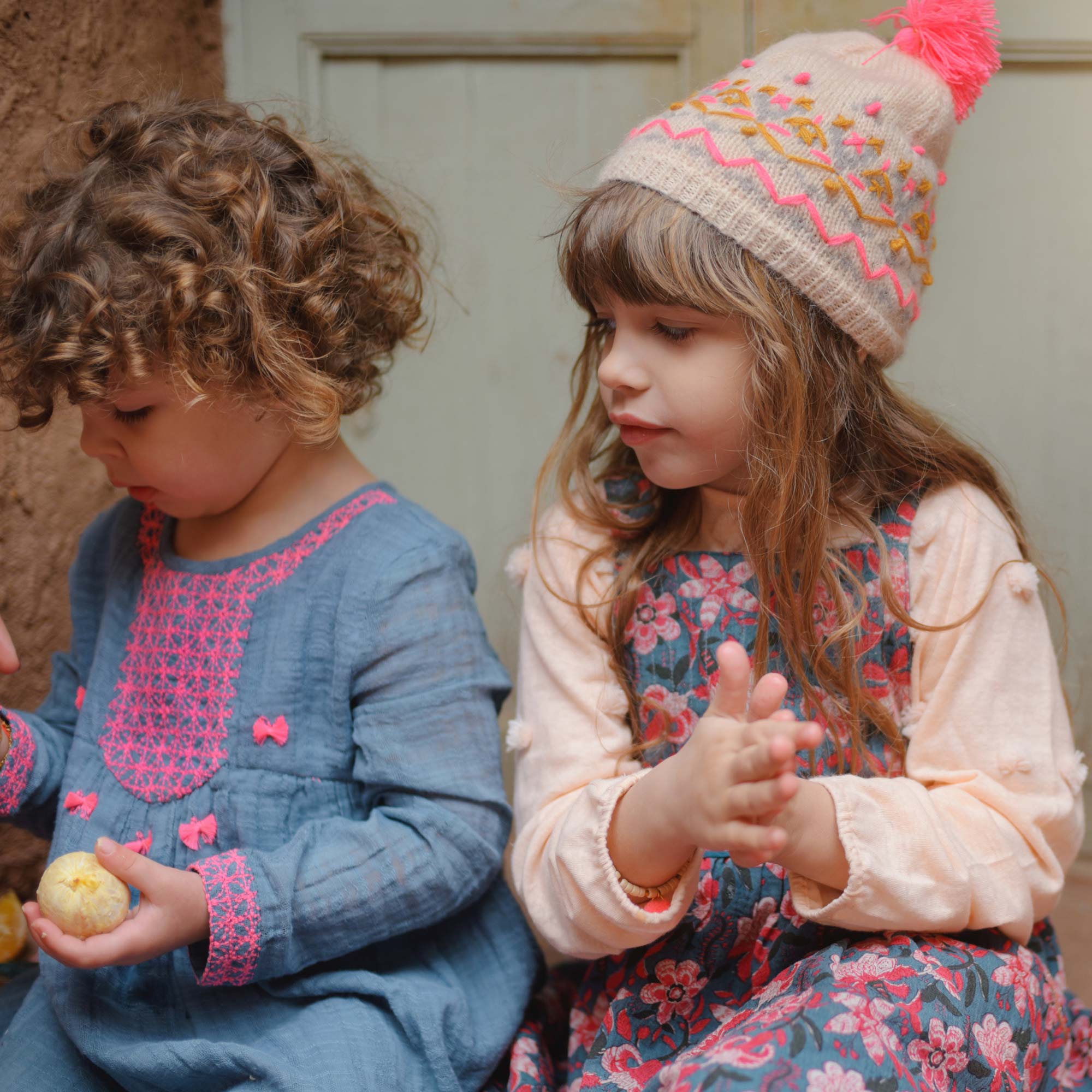 Girls Beige "Arthur" Hat