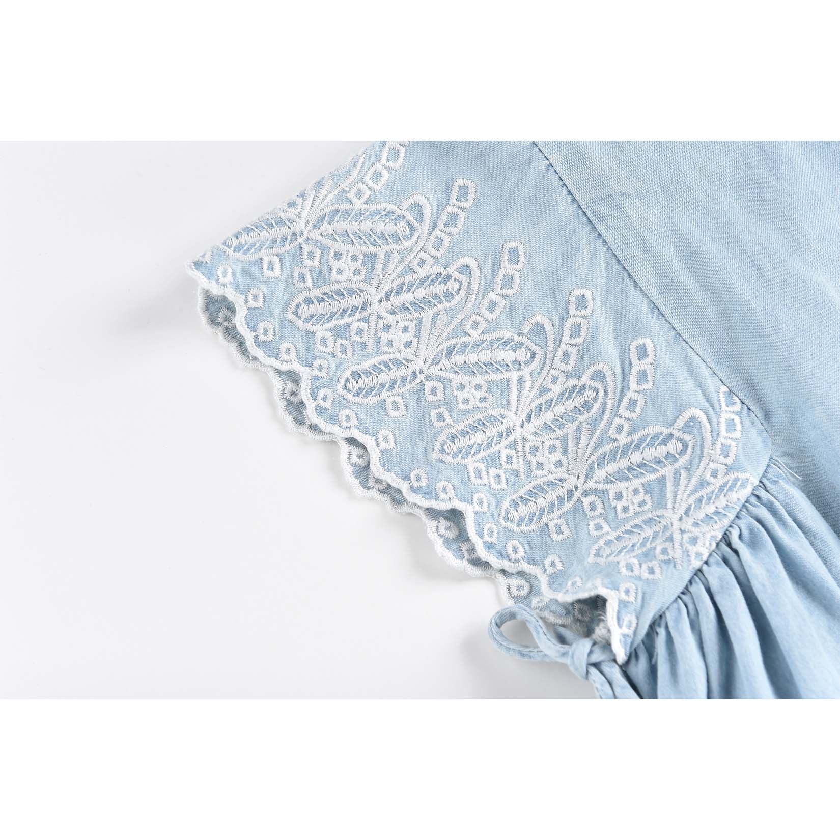 Robe Cordoba en Chambray pour Fille