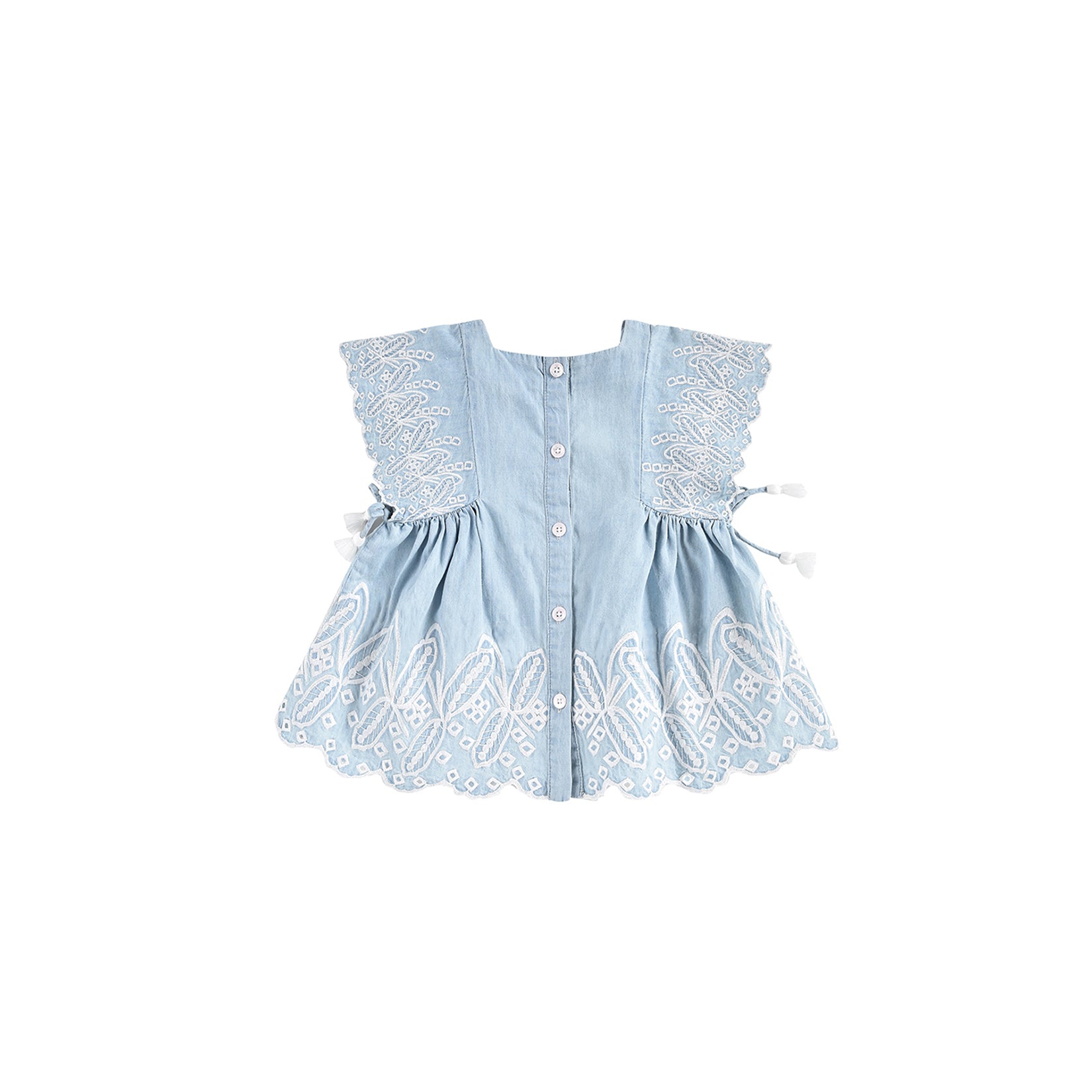 Robe Cordoba en Chambray pour Fille
