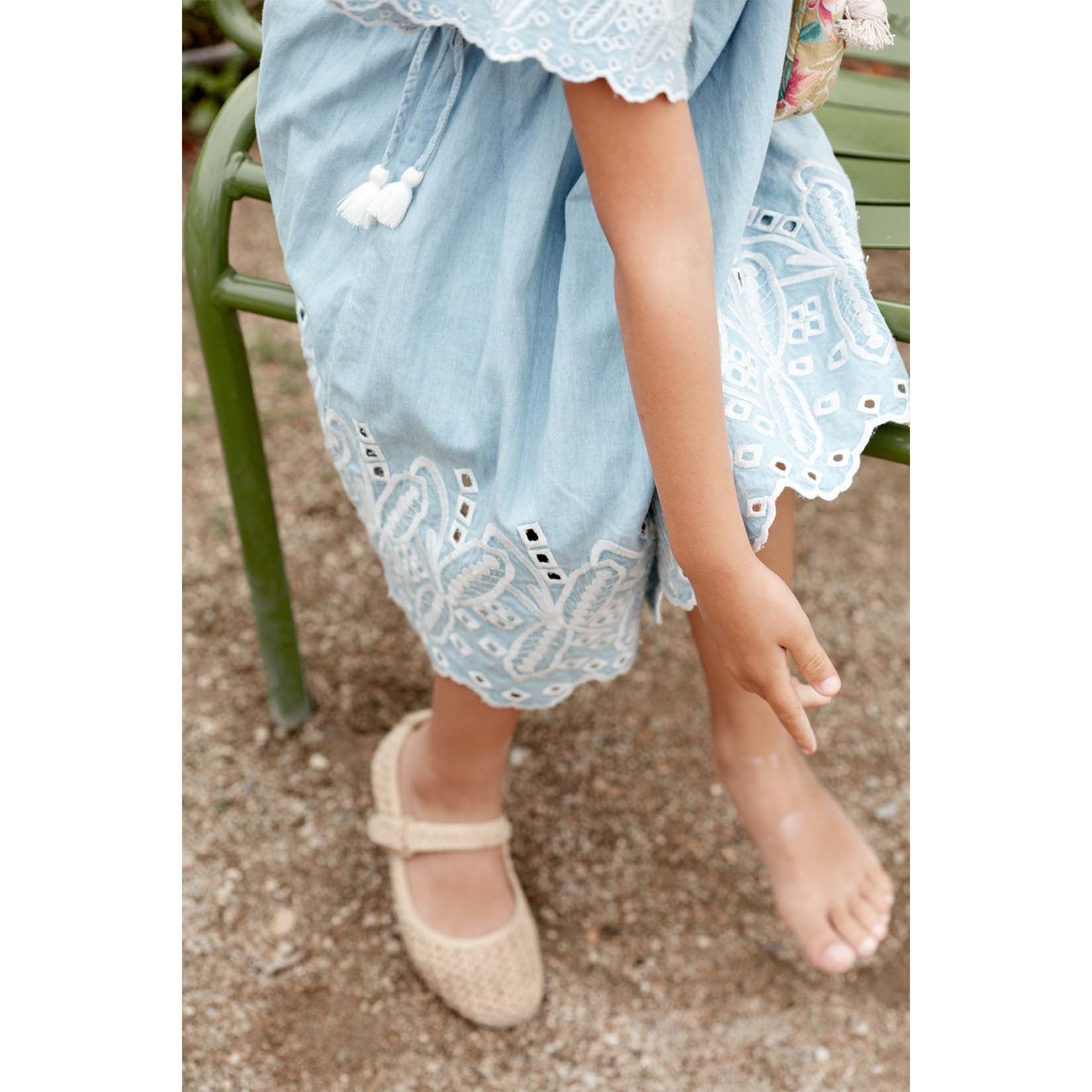 Robe Cordoba en Chambray pour Fille