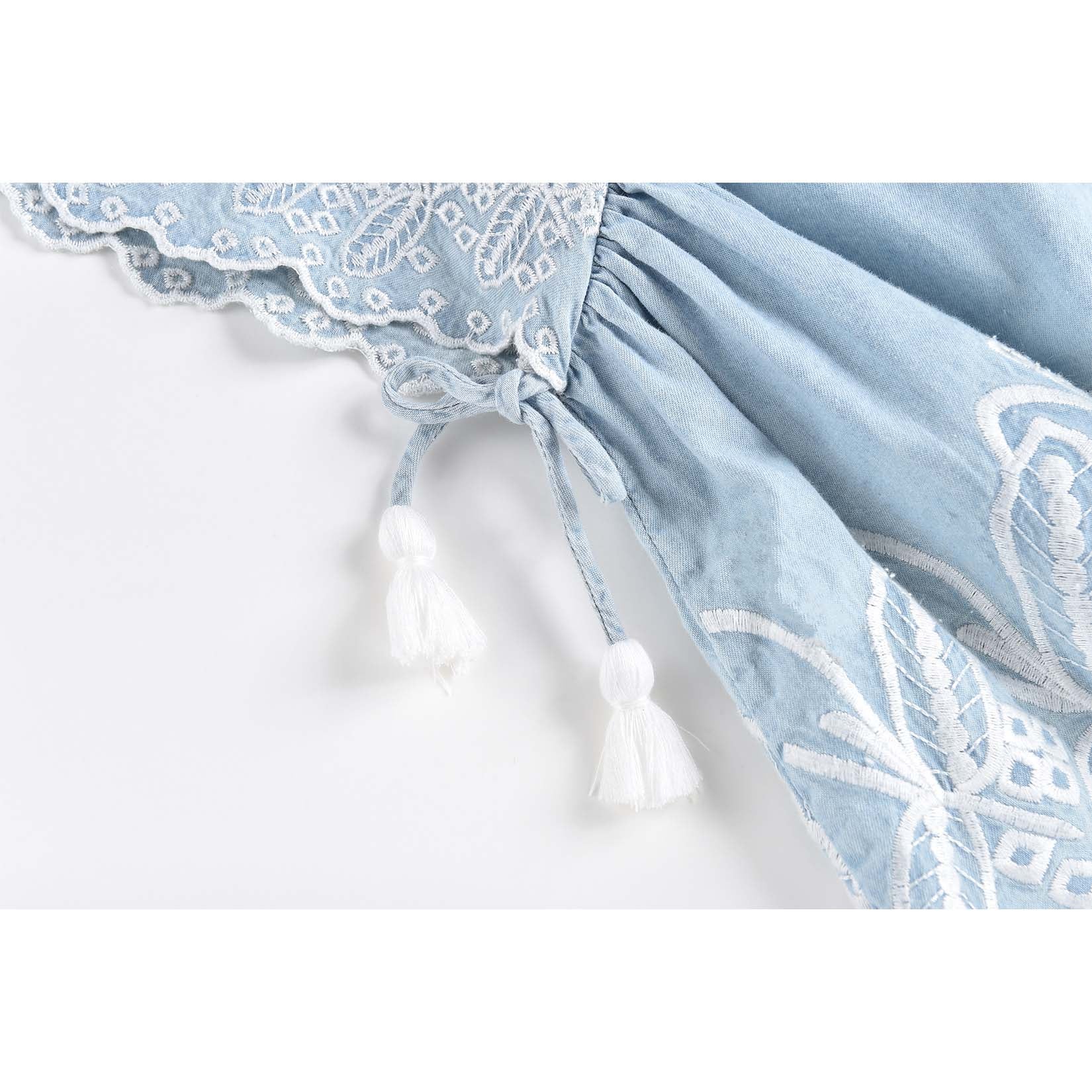 Robe Cordoba en Chambray pour Fille