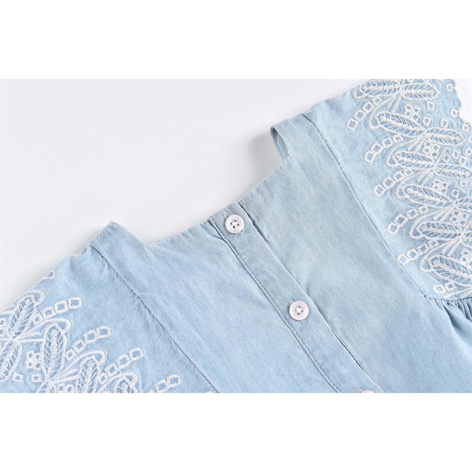 Robe Cordoba en Chambray pour Fille