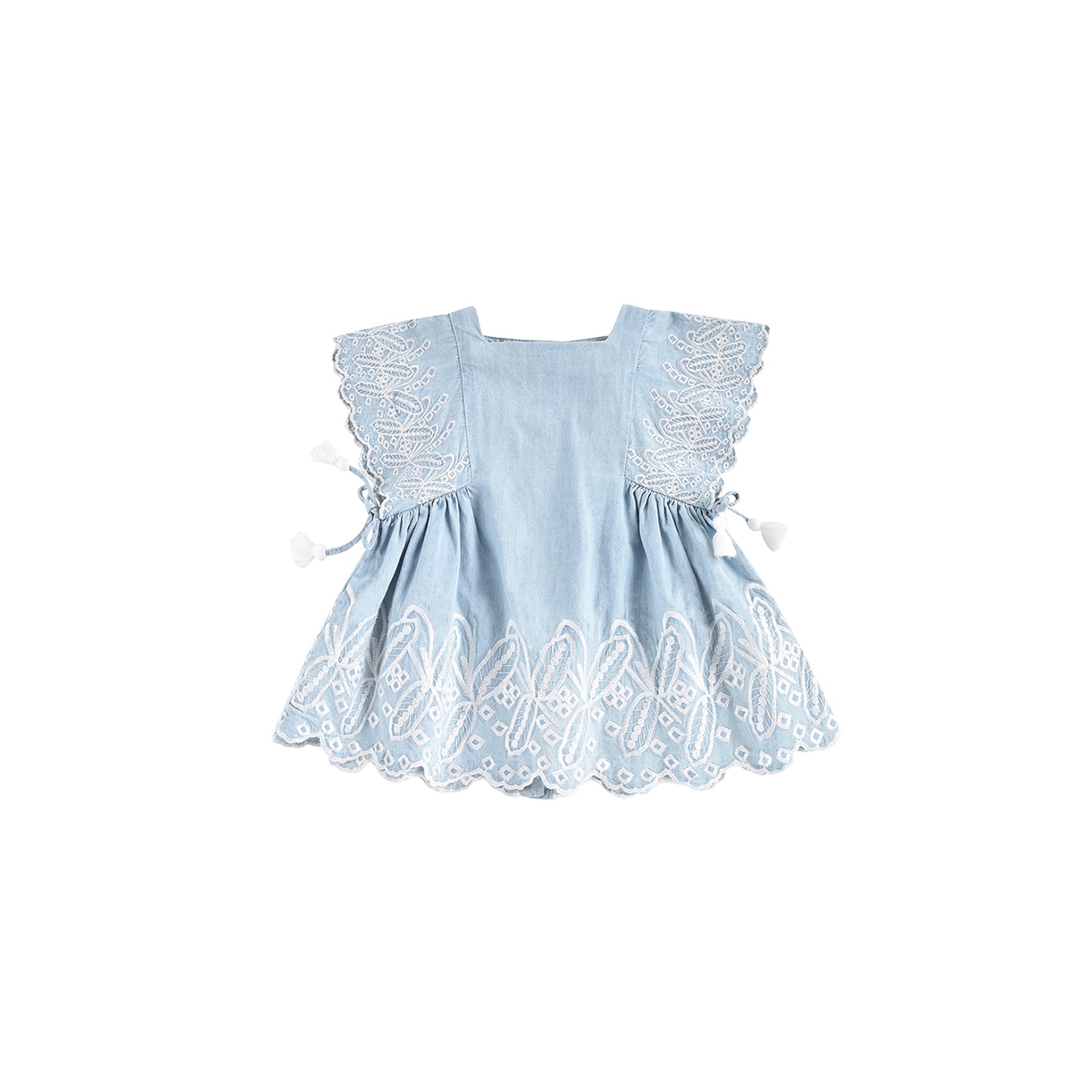 Robe Cordoba en Chambray pour Fille