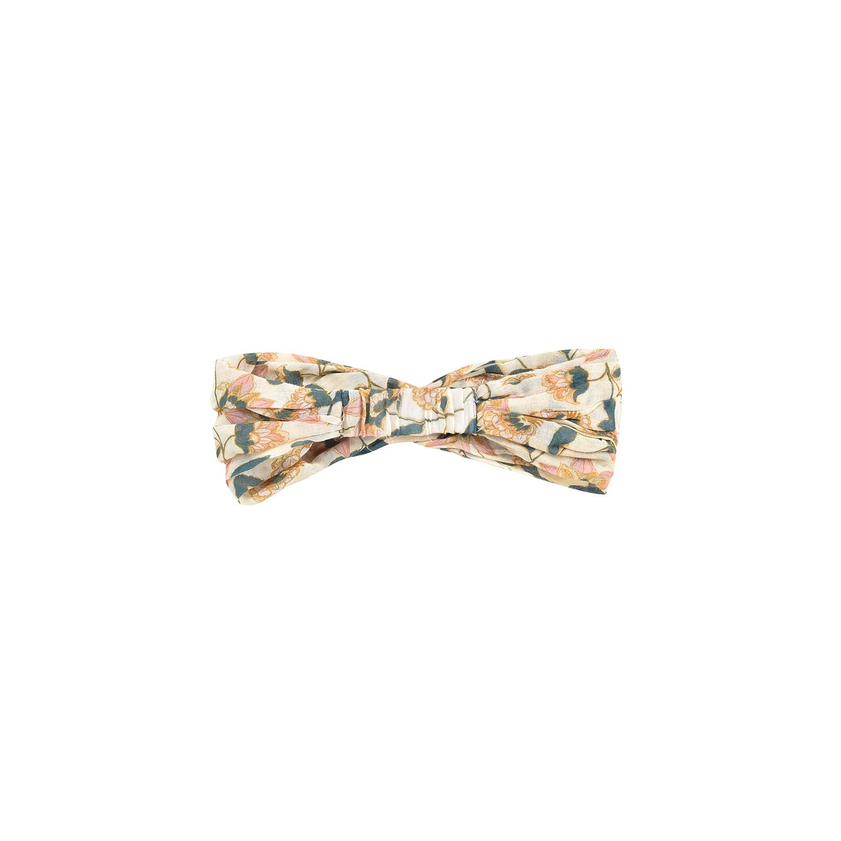 Bandeau de fleurs crème pour filles