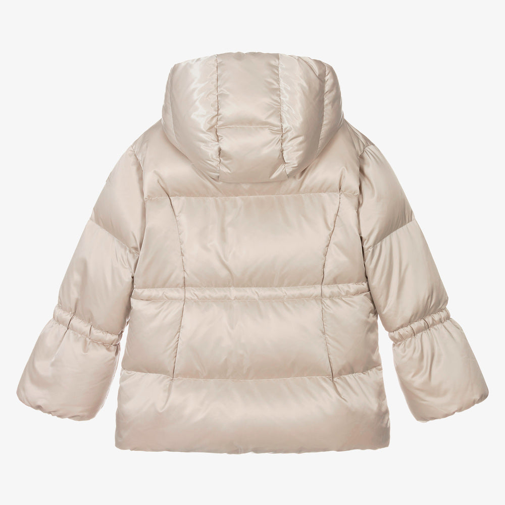 Girls Silver "KATRIN" Padded Down Jacket