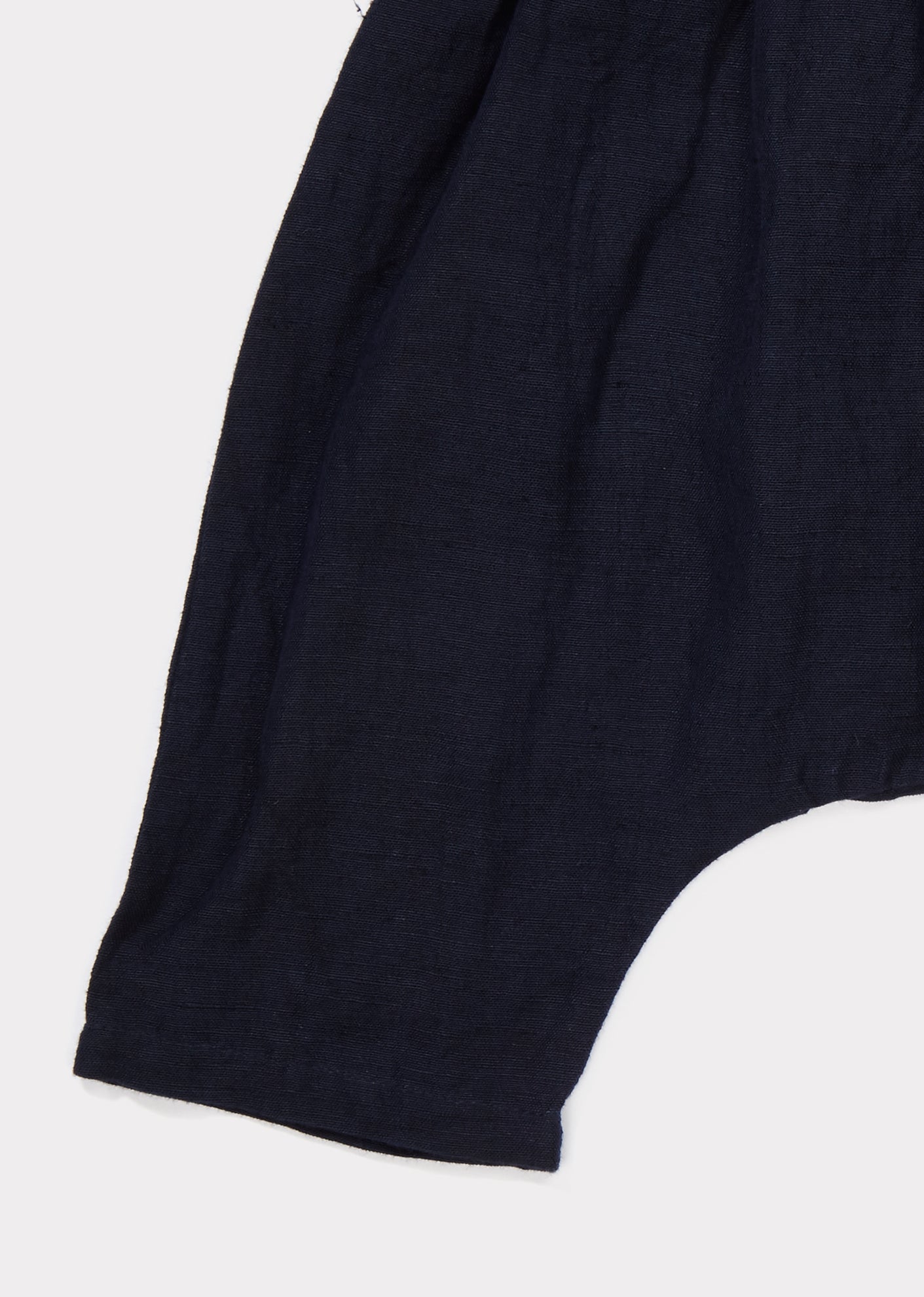 Baby Navy Cotton Woven Trousers