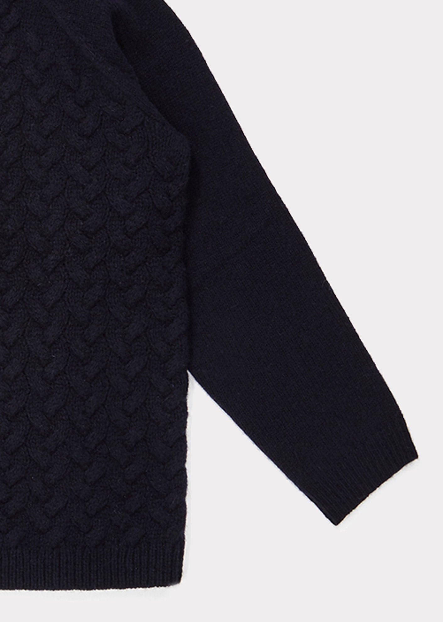 Boys & Girls Navy Wool Sweater